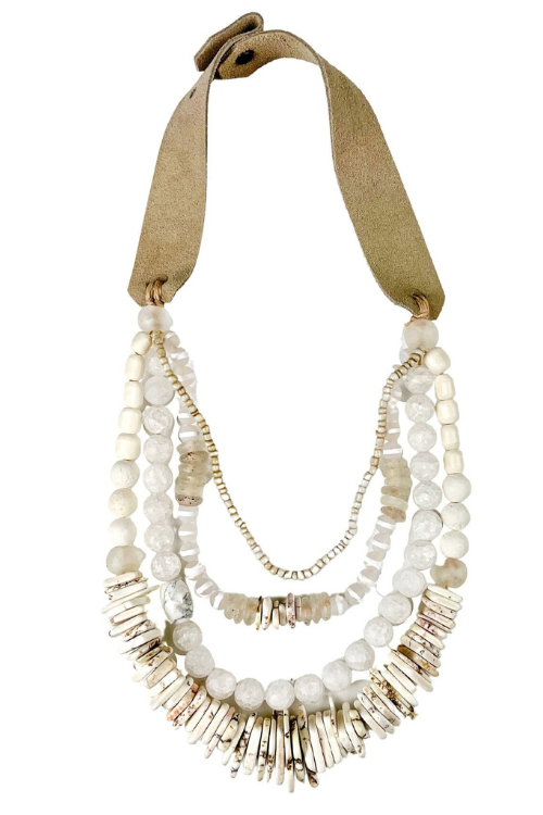 Luxe Layered Necklace | Blanc