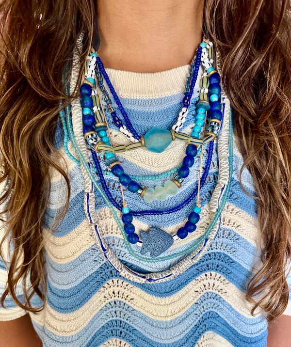 Layer Necklace Set of 5 | Santorini
