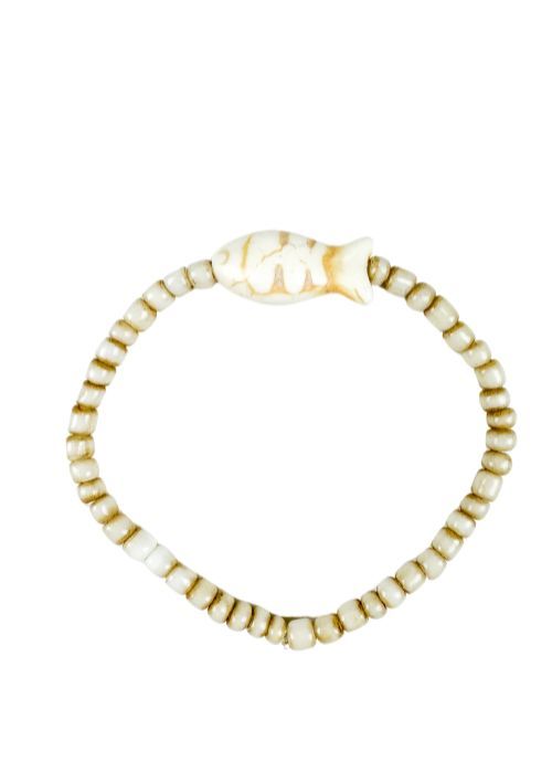Simple Seed Bracelet | Fish