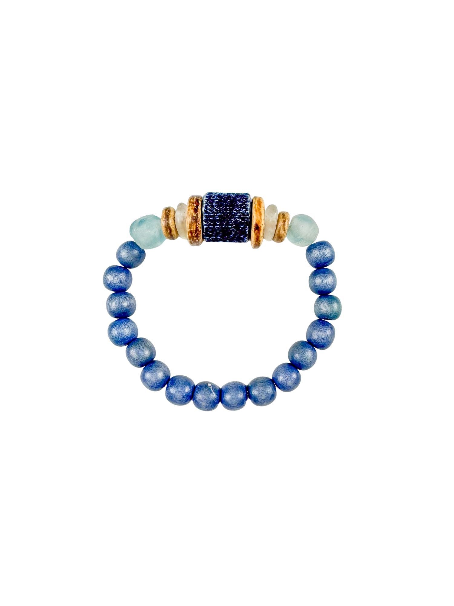 Single Stack Bracelet | Denim