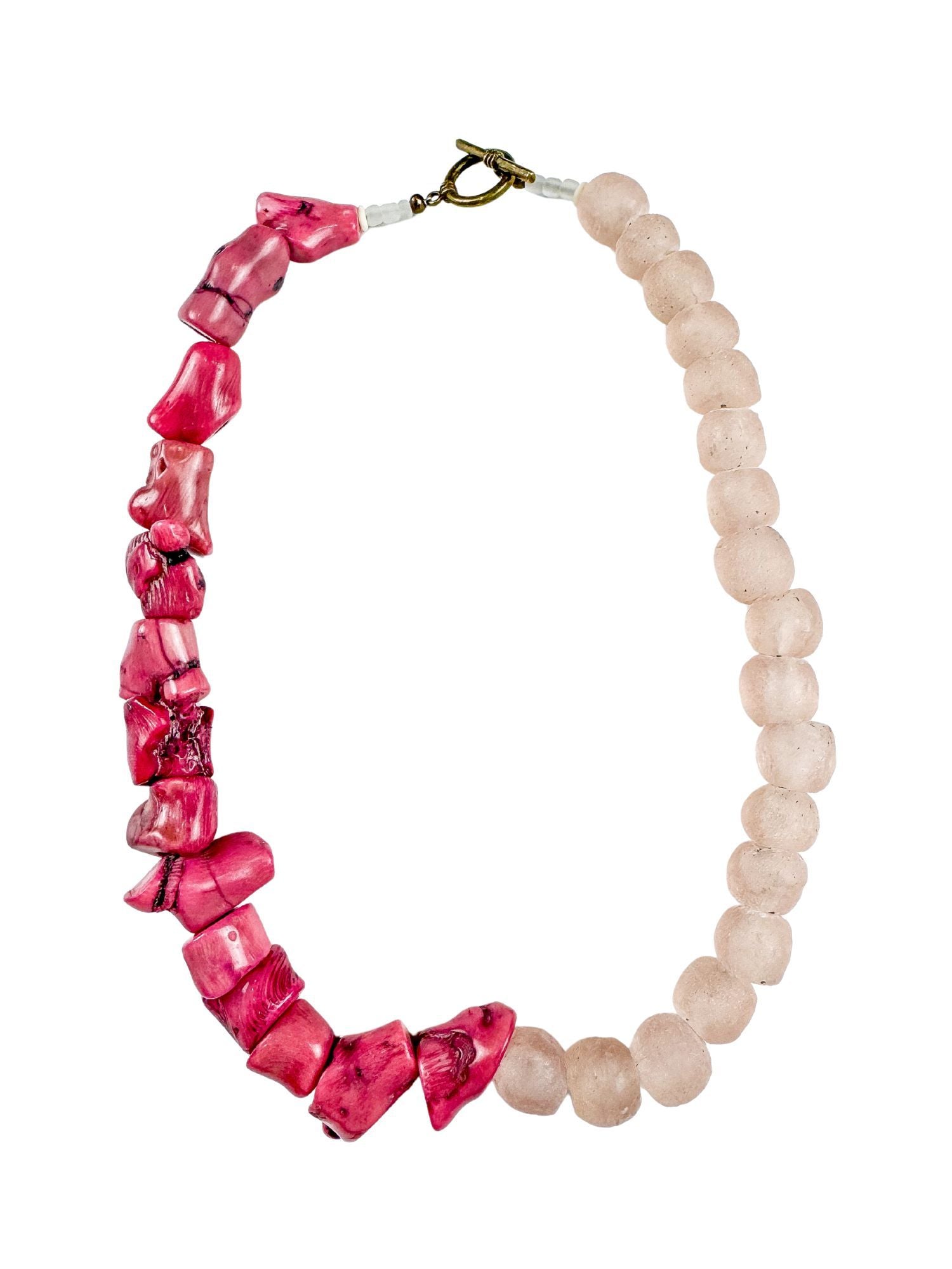 Classic Necklace | Coral Blush