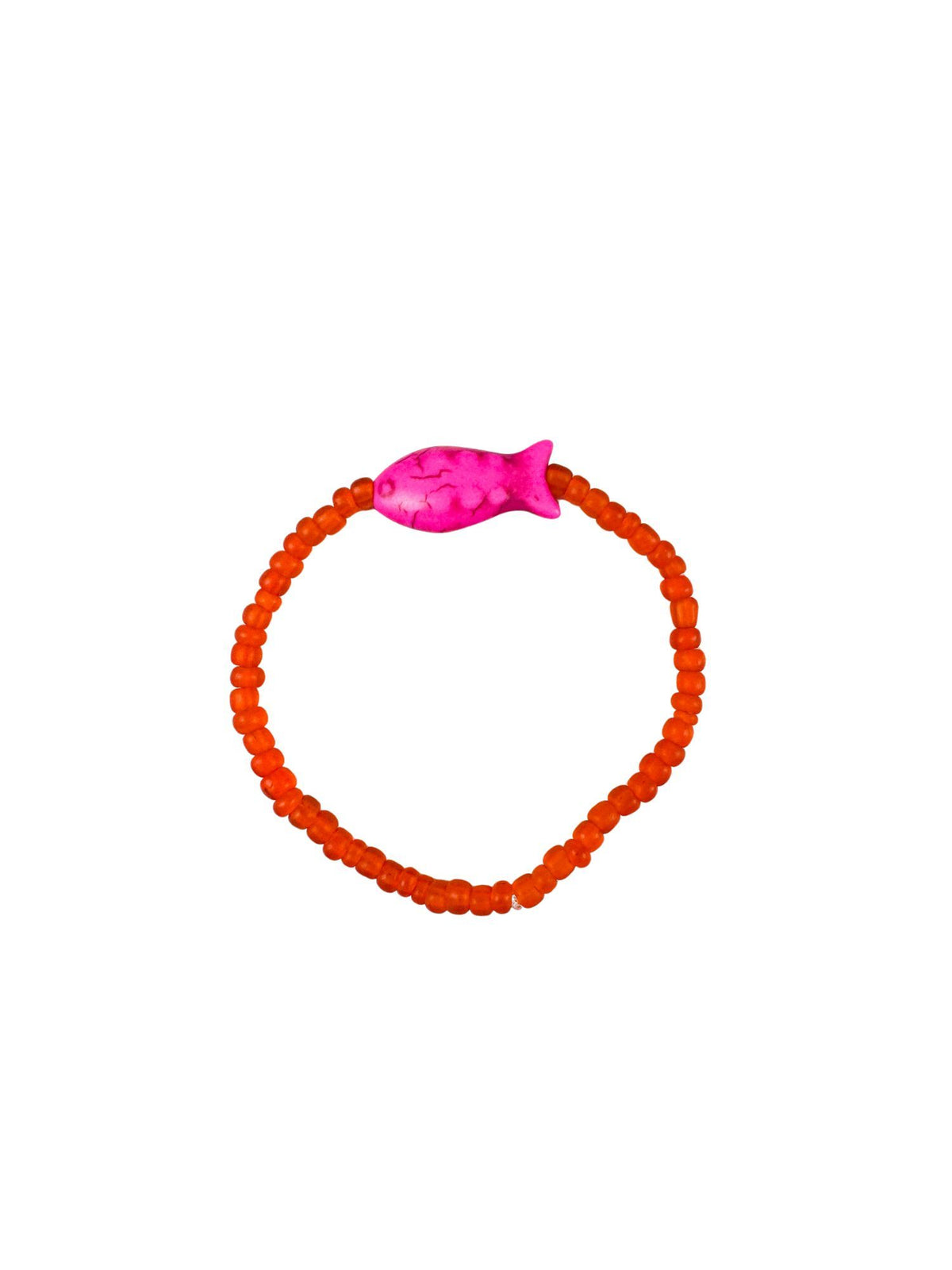 Seed Fish Bracelet | Hot Pink | Final Sale