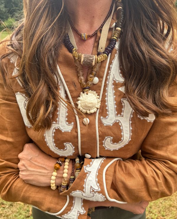 Classic Necklace | Mixed Glass Roots