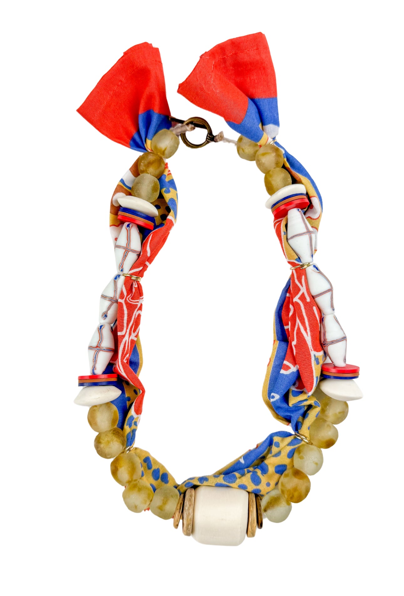 Beaded Bandana Necklace | Americana