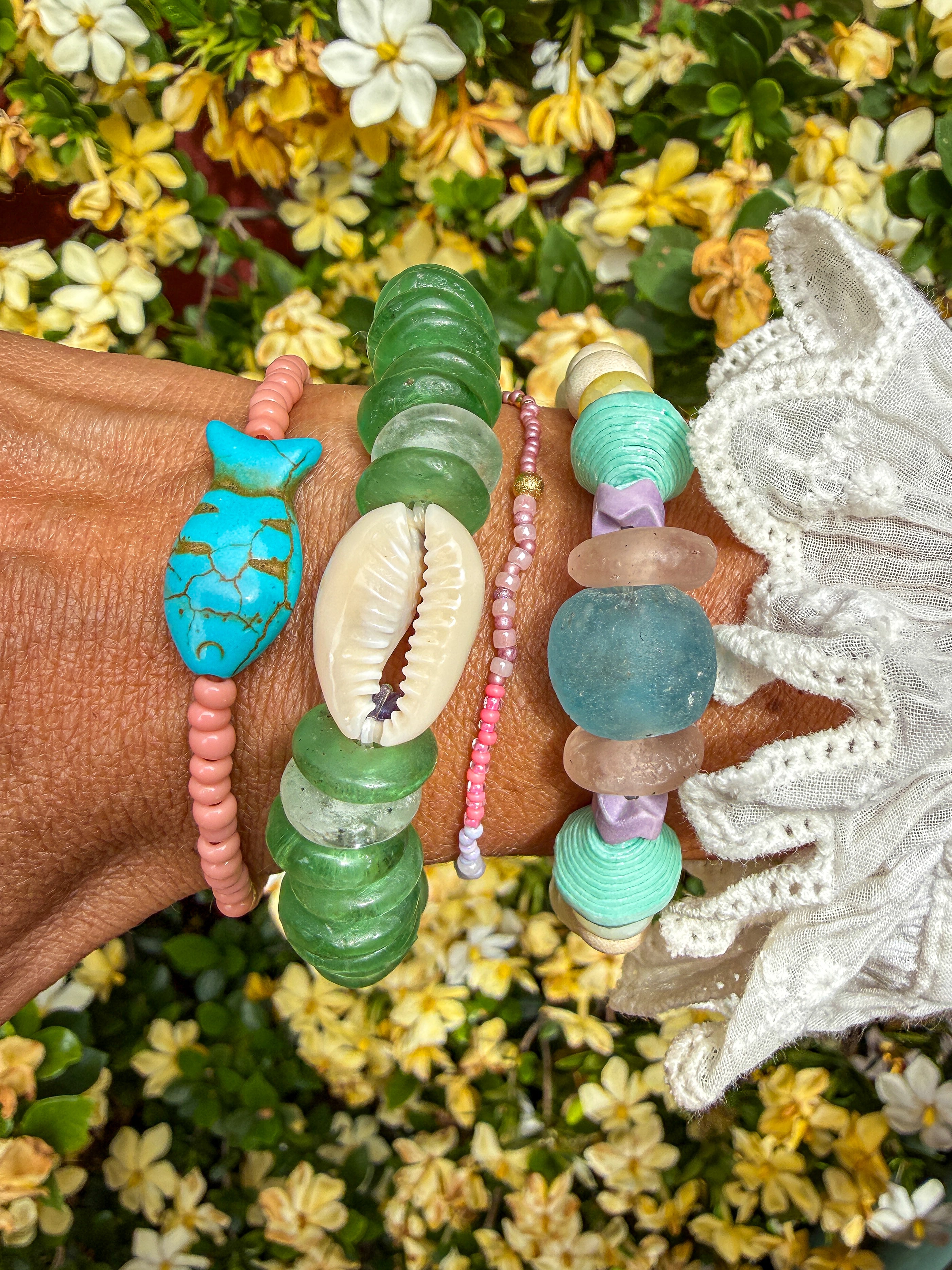 Thin Seed Bracelet | Charleston