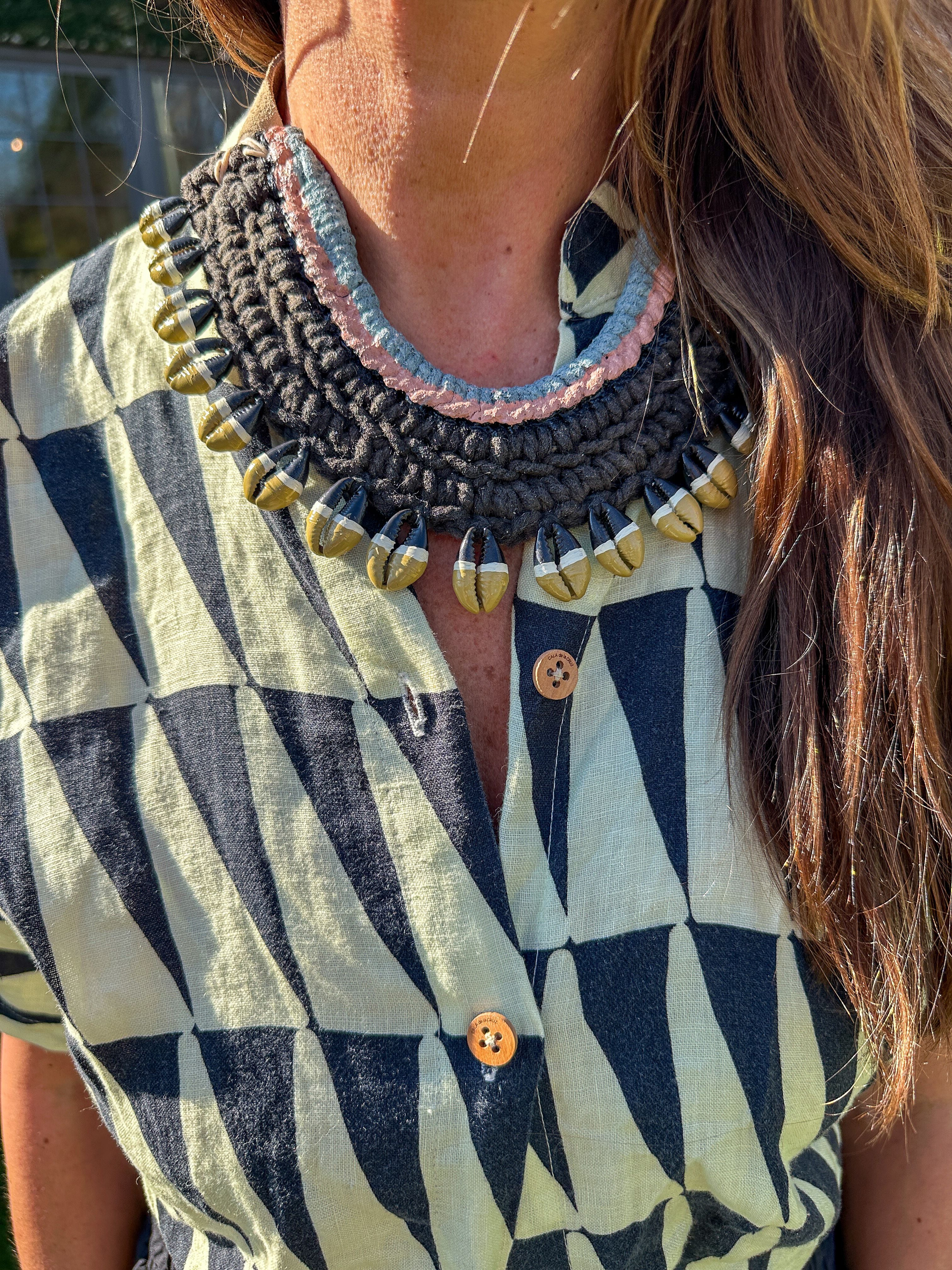 Cowrie Collar Necklace | T&T x KH | No. 35