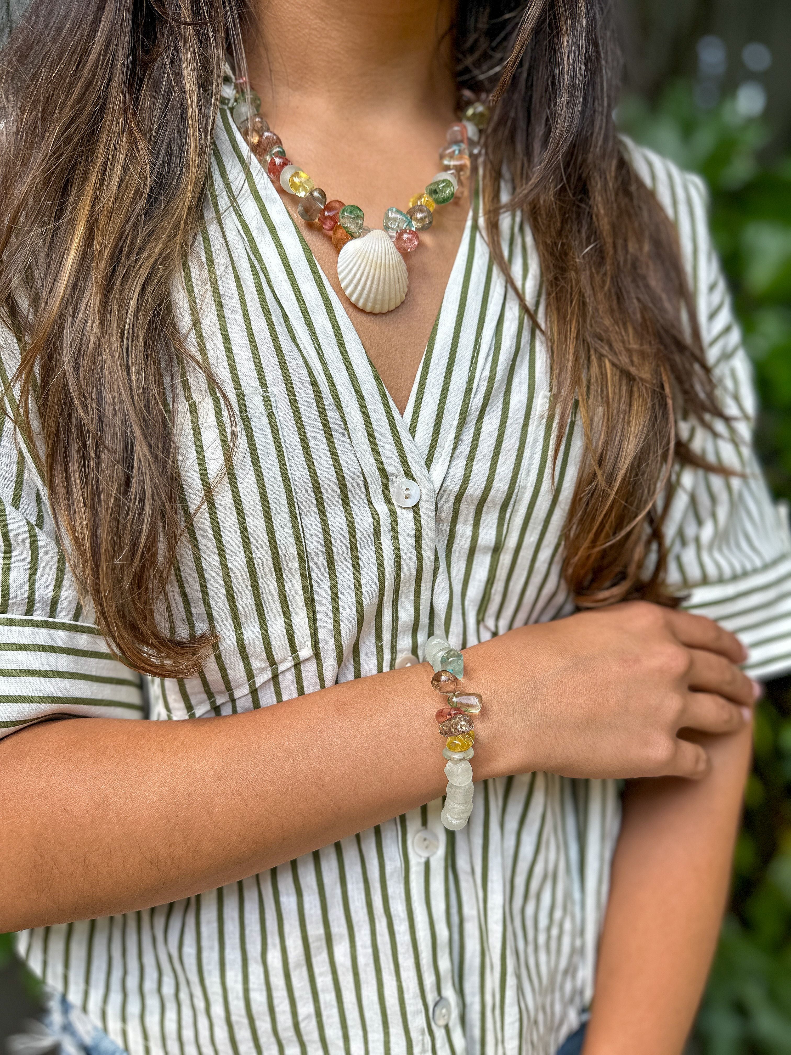 Intricate Stack Bracelet | Pastel
