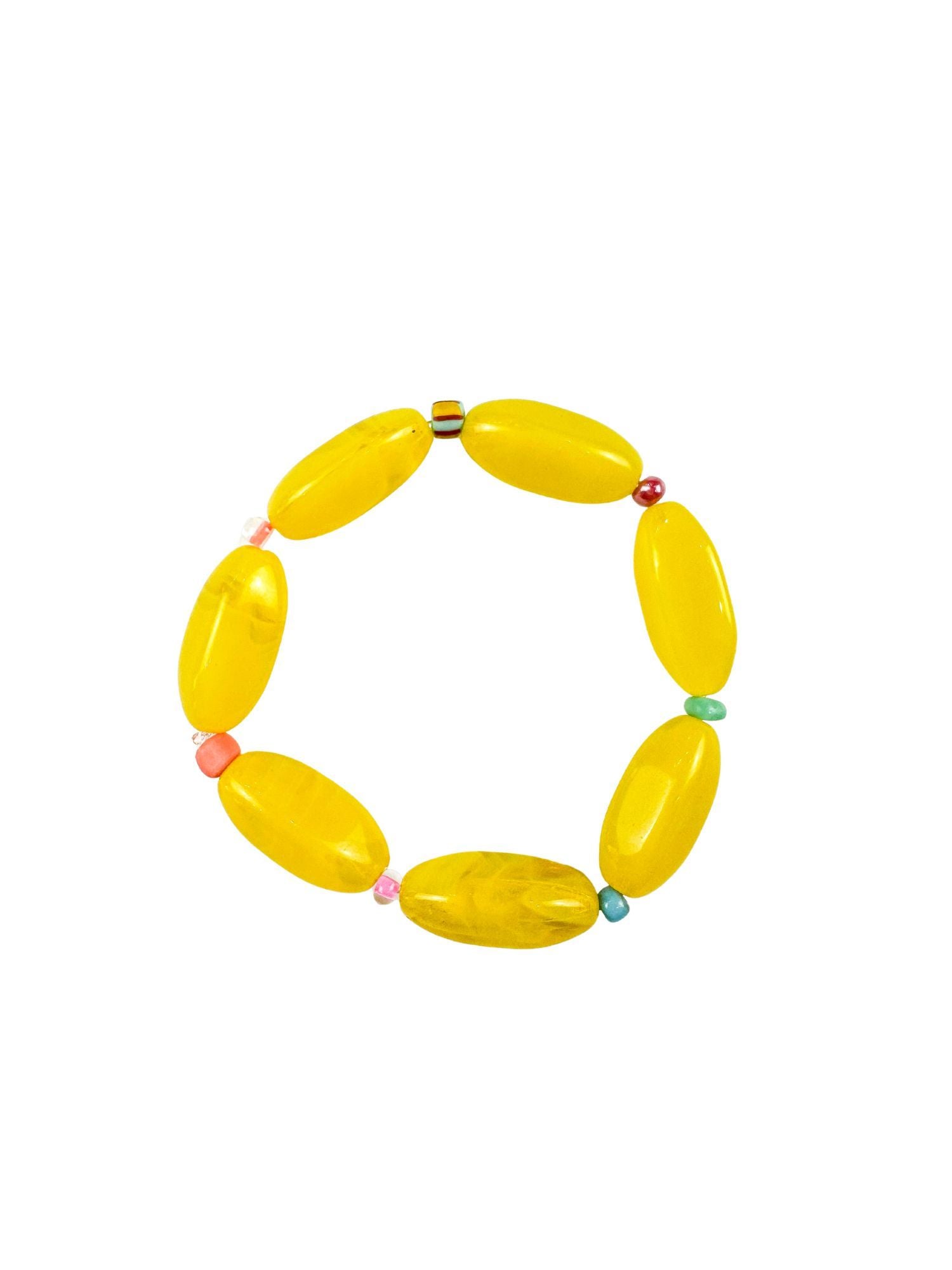 Intricate Stack Bracelet | Yellow