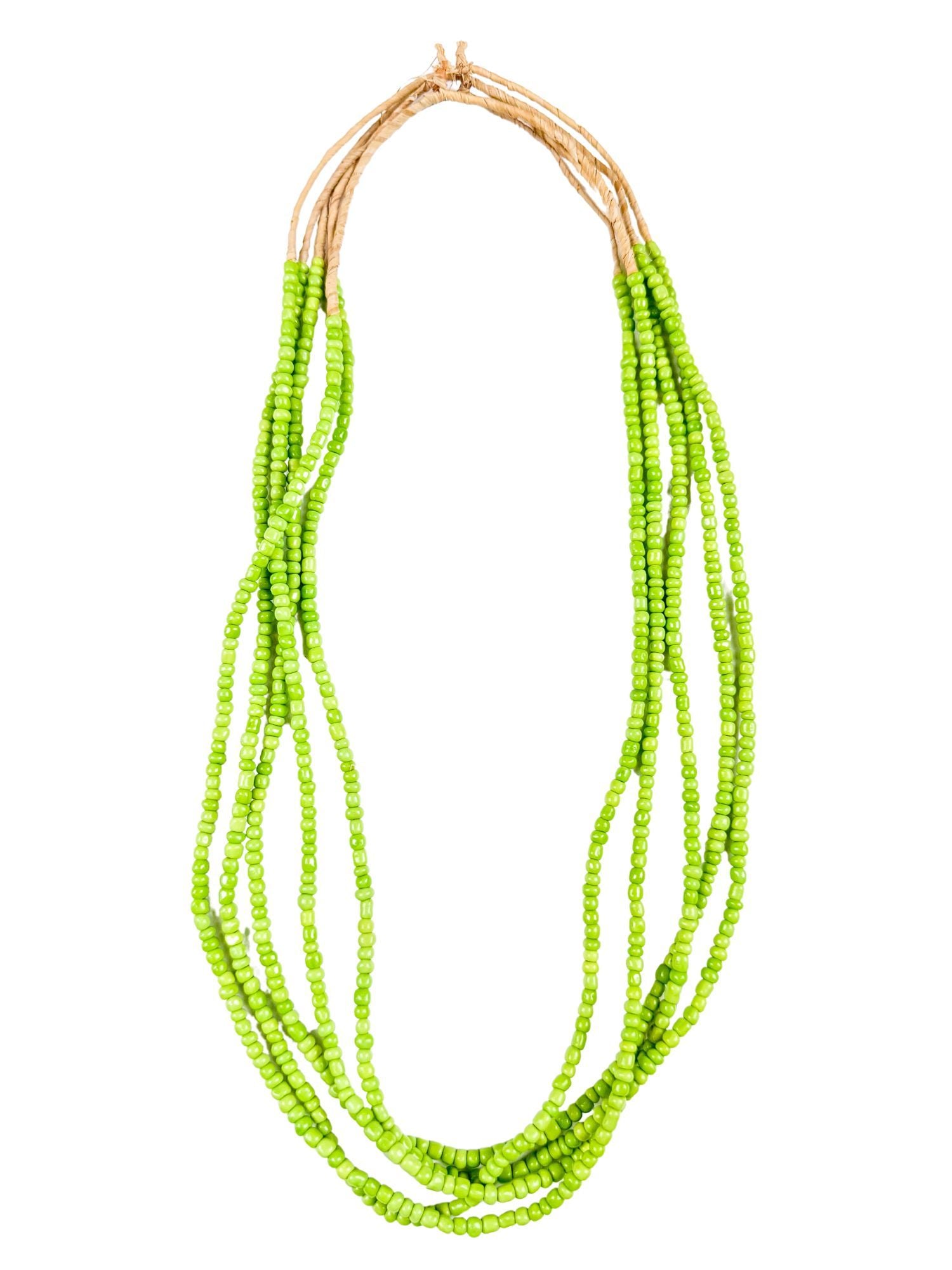 Layer Necklace Set of 5 | Chartreuse