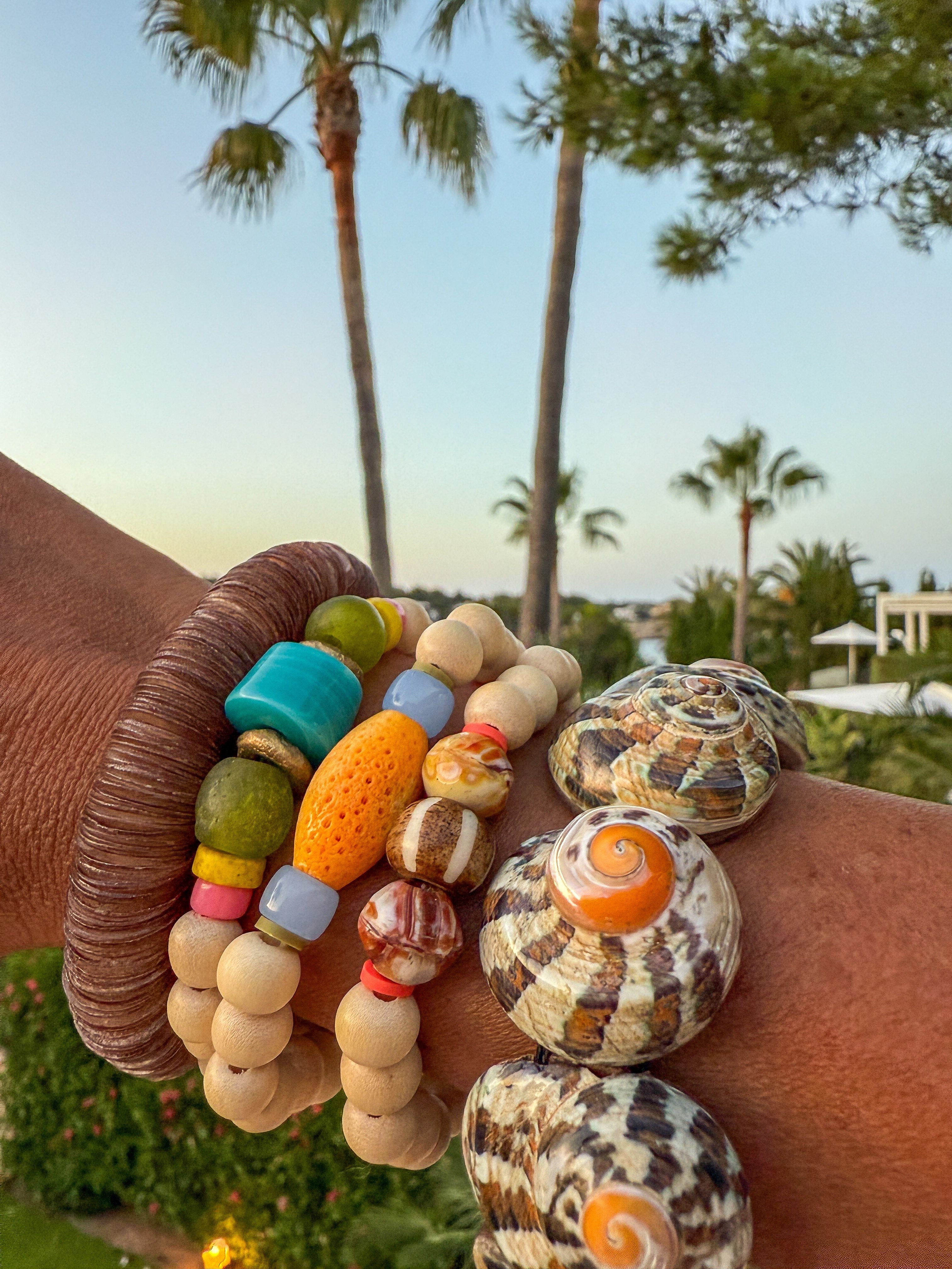 Stretch Shell Bracelet | Mallorca