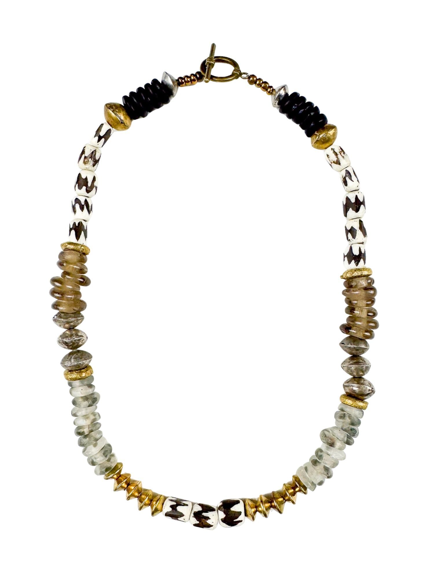 Classic Necklace | Steel Saddle