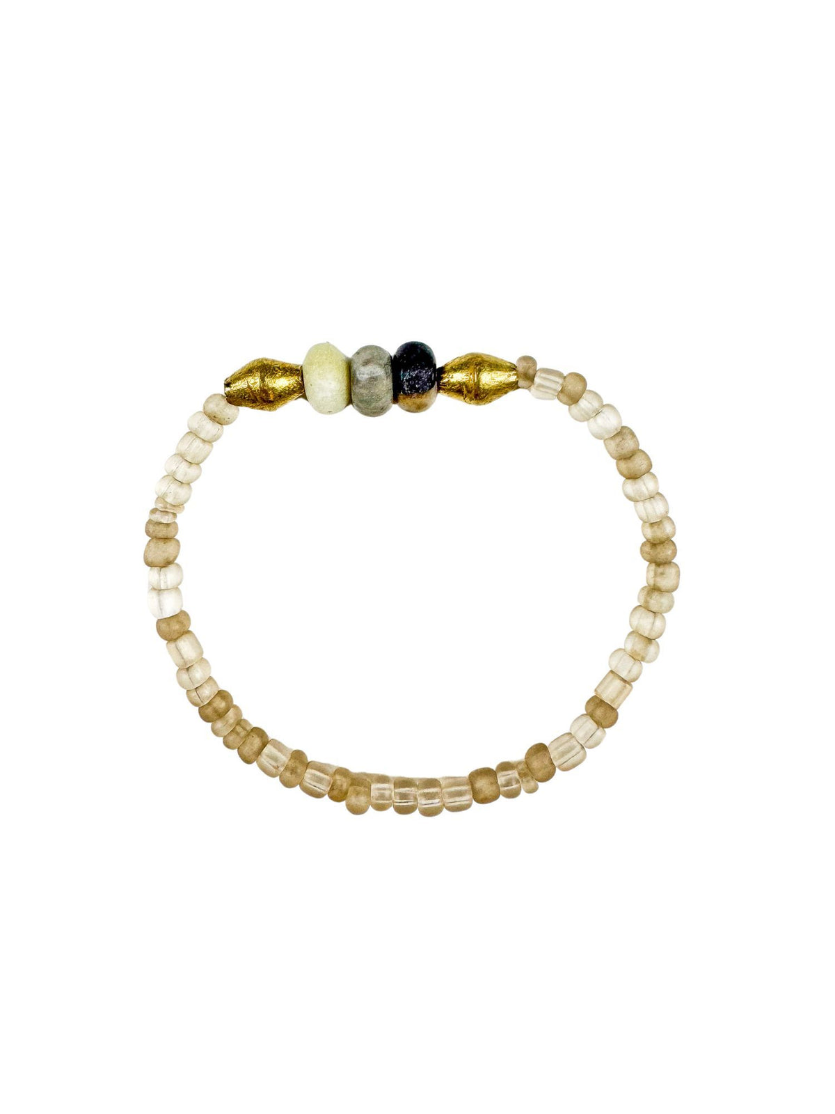Seed Stack Bracelet | Stone | Final Sale