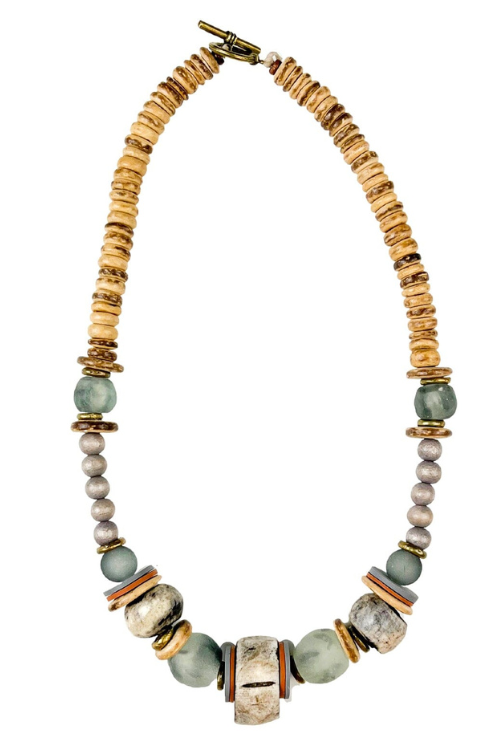 Tribal Classic Necklace | Gray