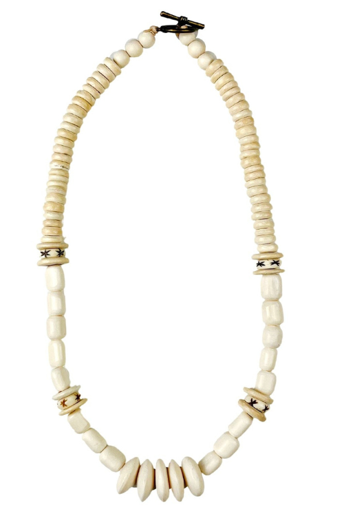 Tribal Classic Necklace | White