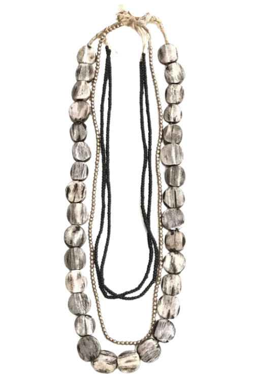 Layer Necklace Set | Gray