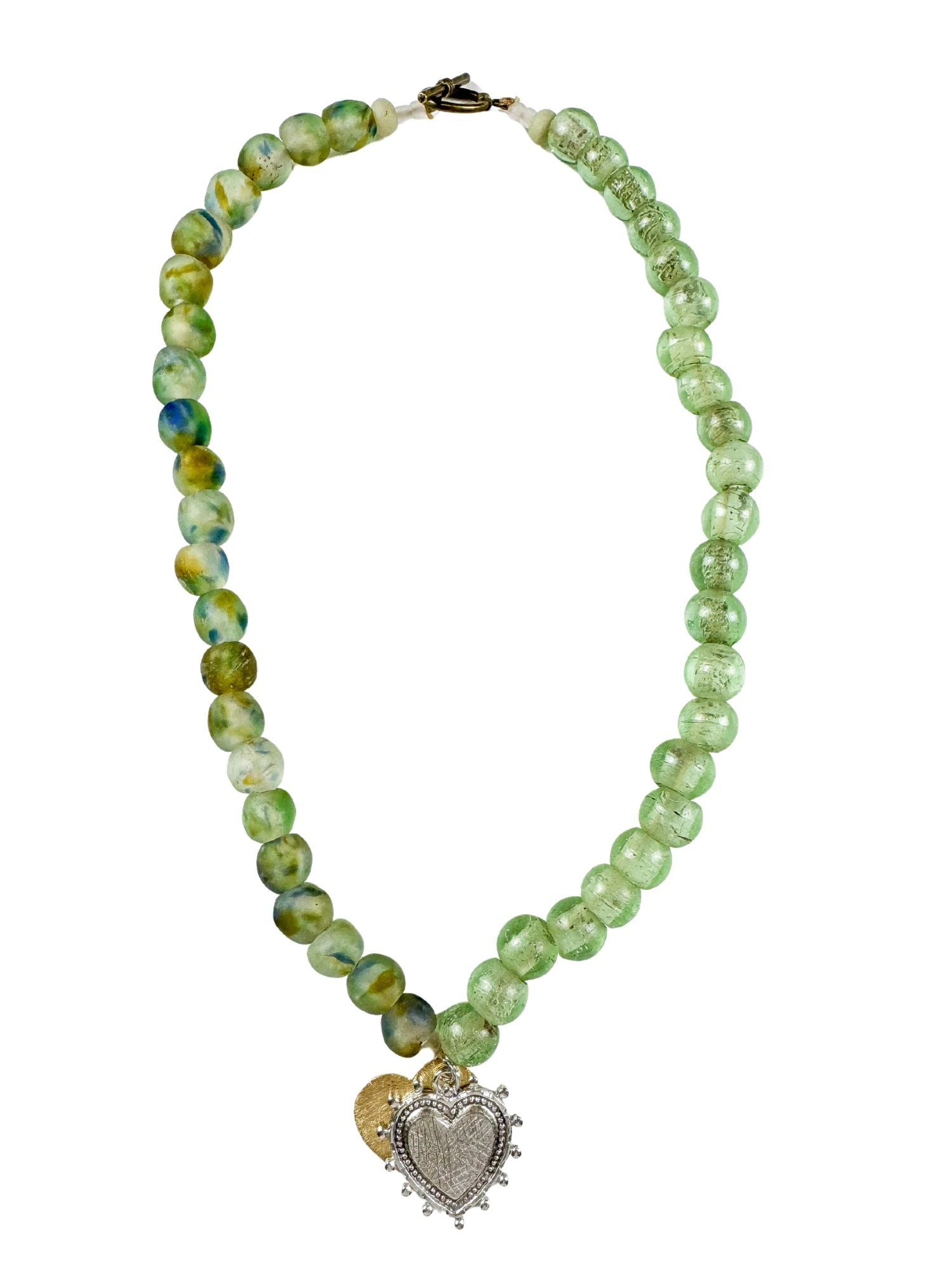 Heart Pendant Necklace | Earth