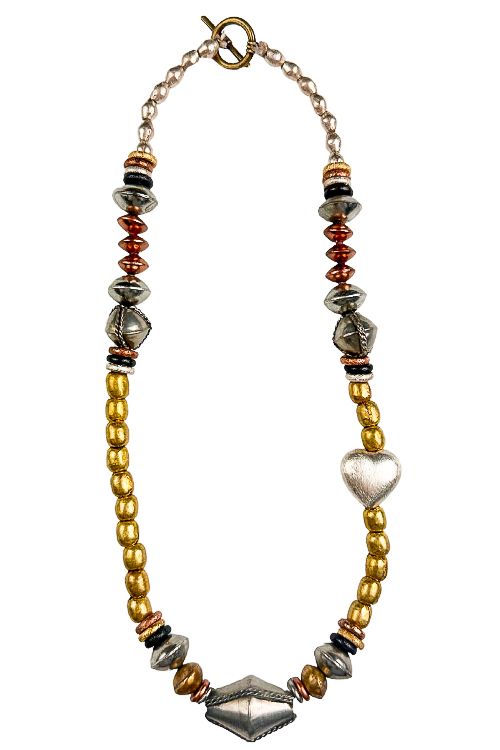 Tribal Classic Necklace | Mixed Metal