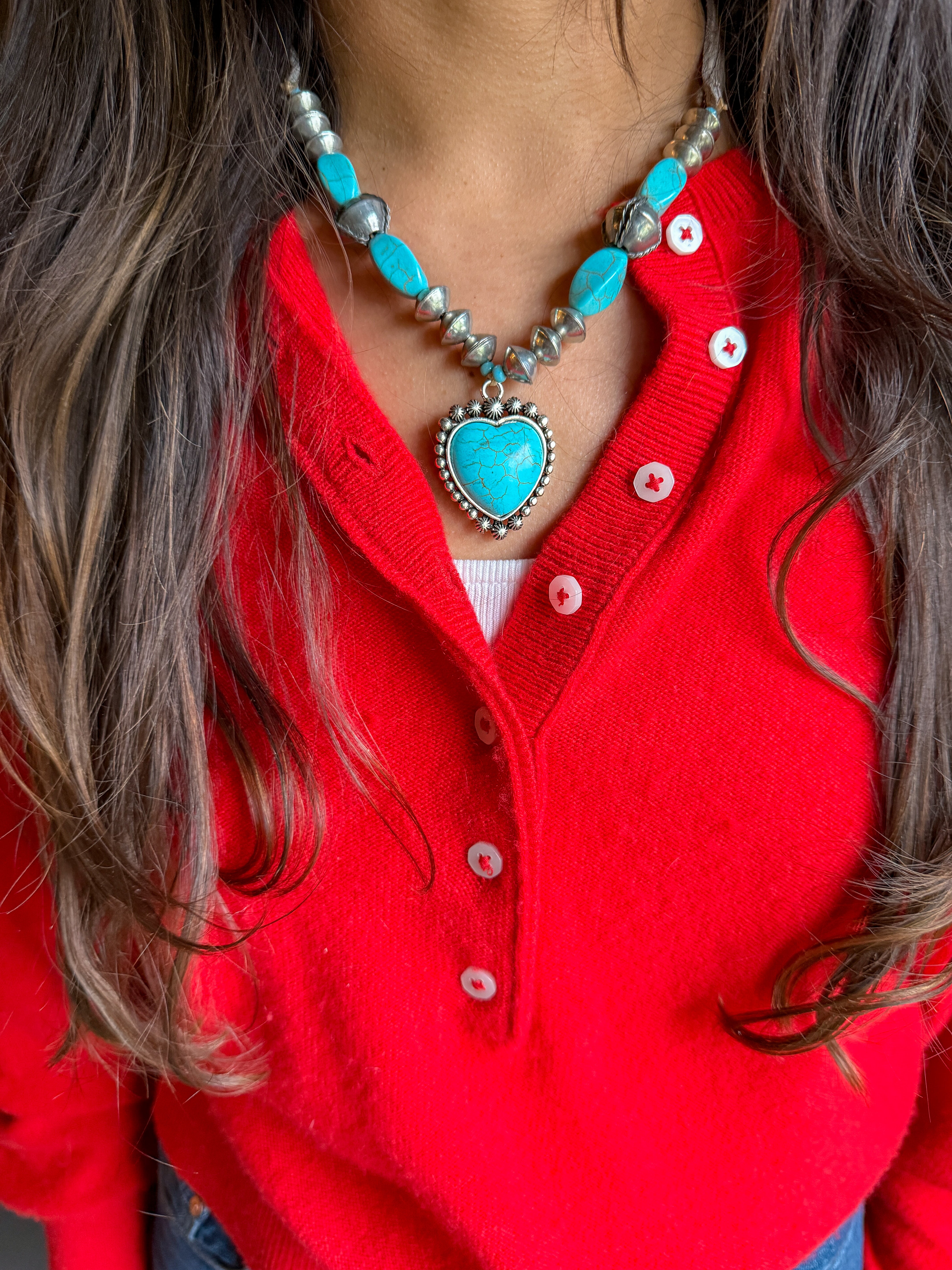 Slim Heart Necklace | West