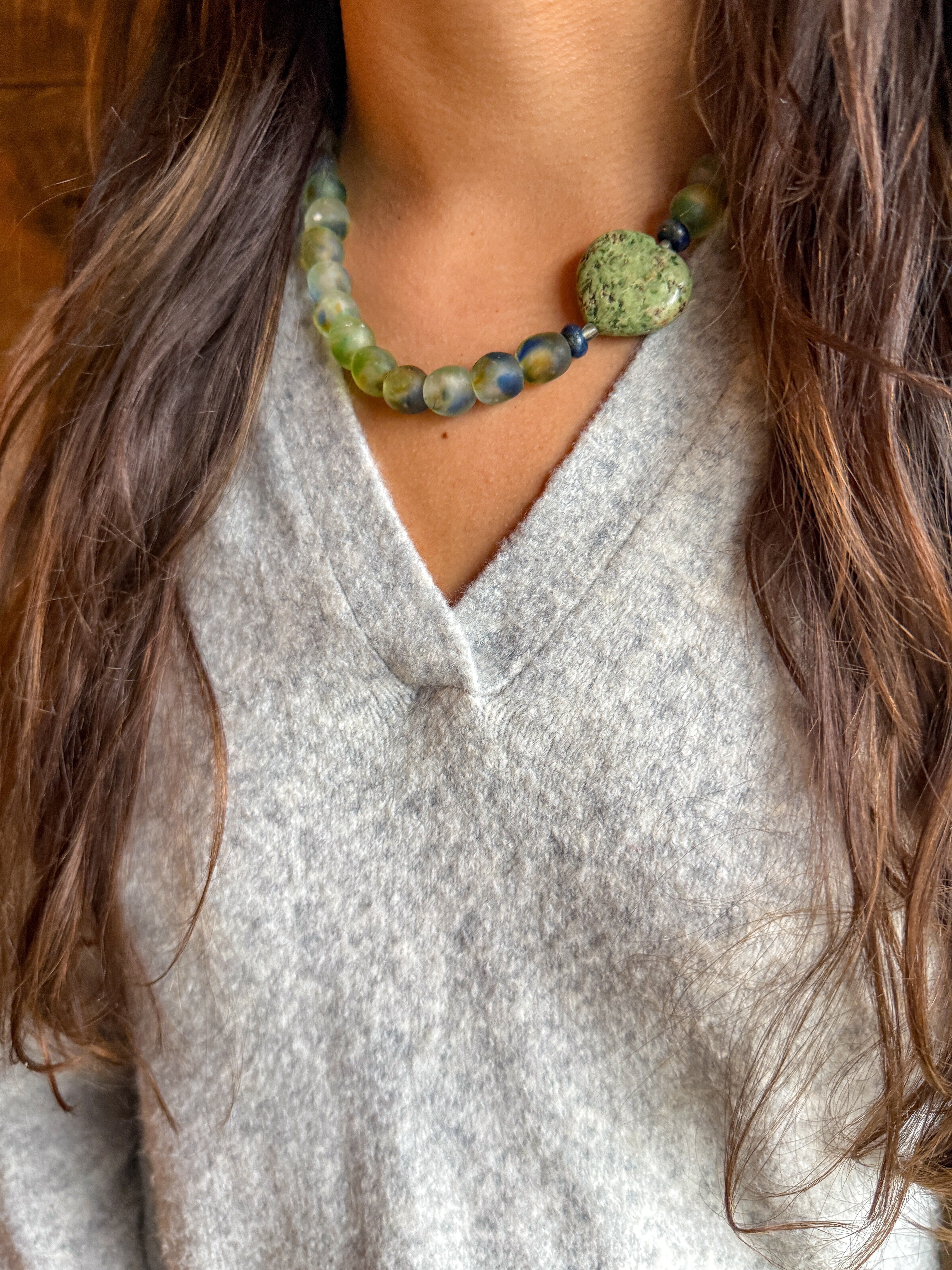 Classic Heart Necklace | Earth