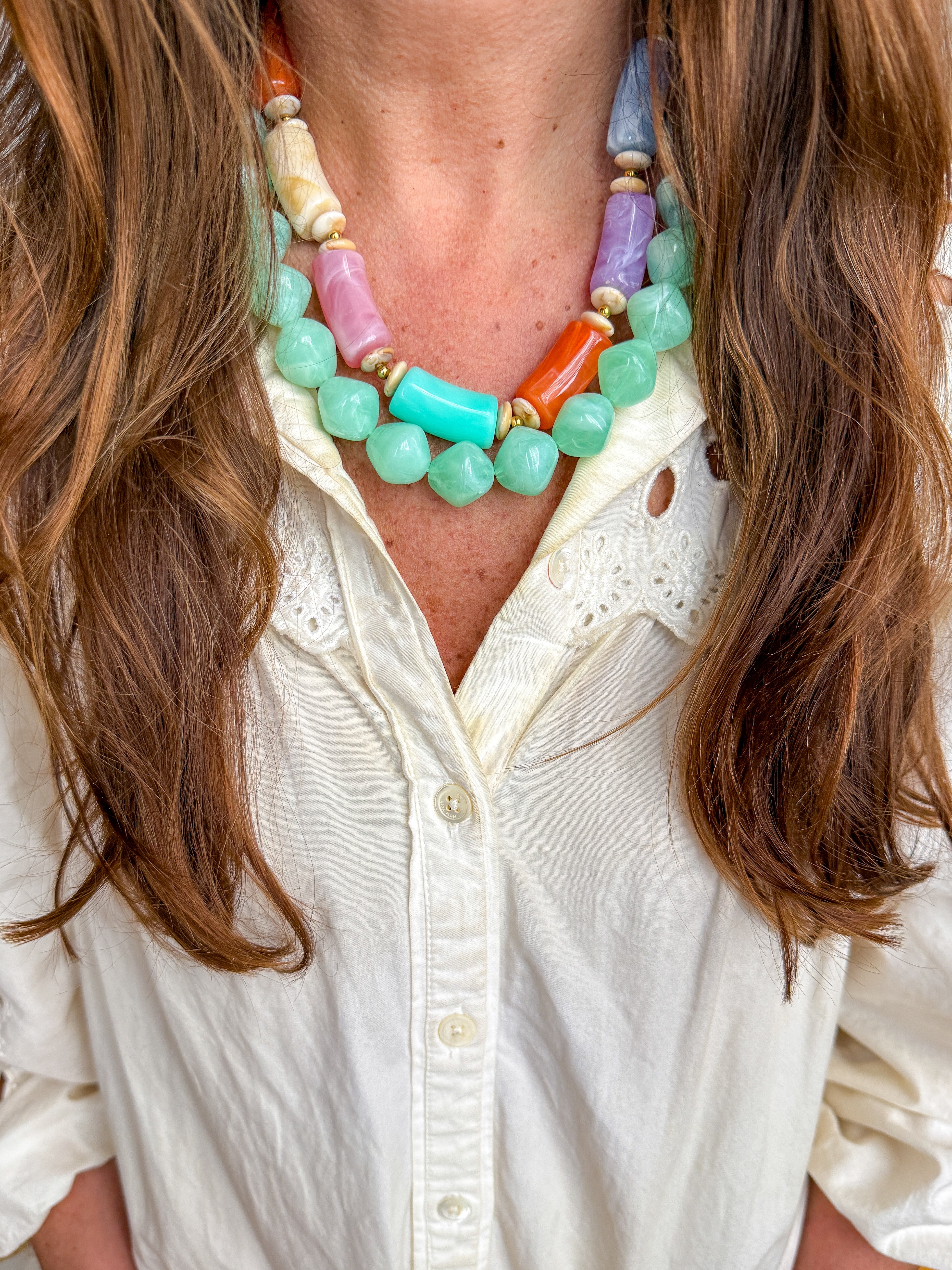 Acrylic Bar Necklace | Dunmore