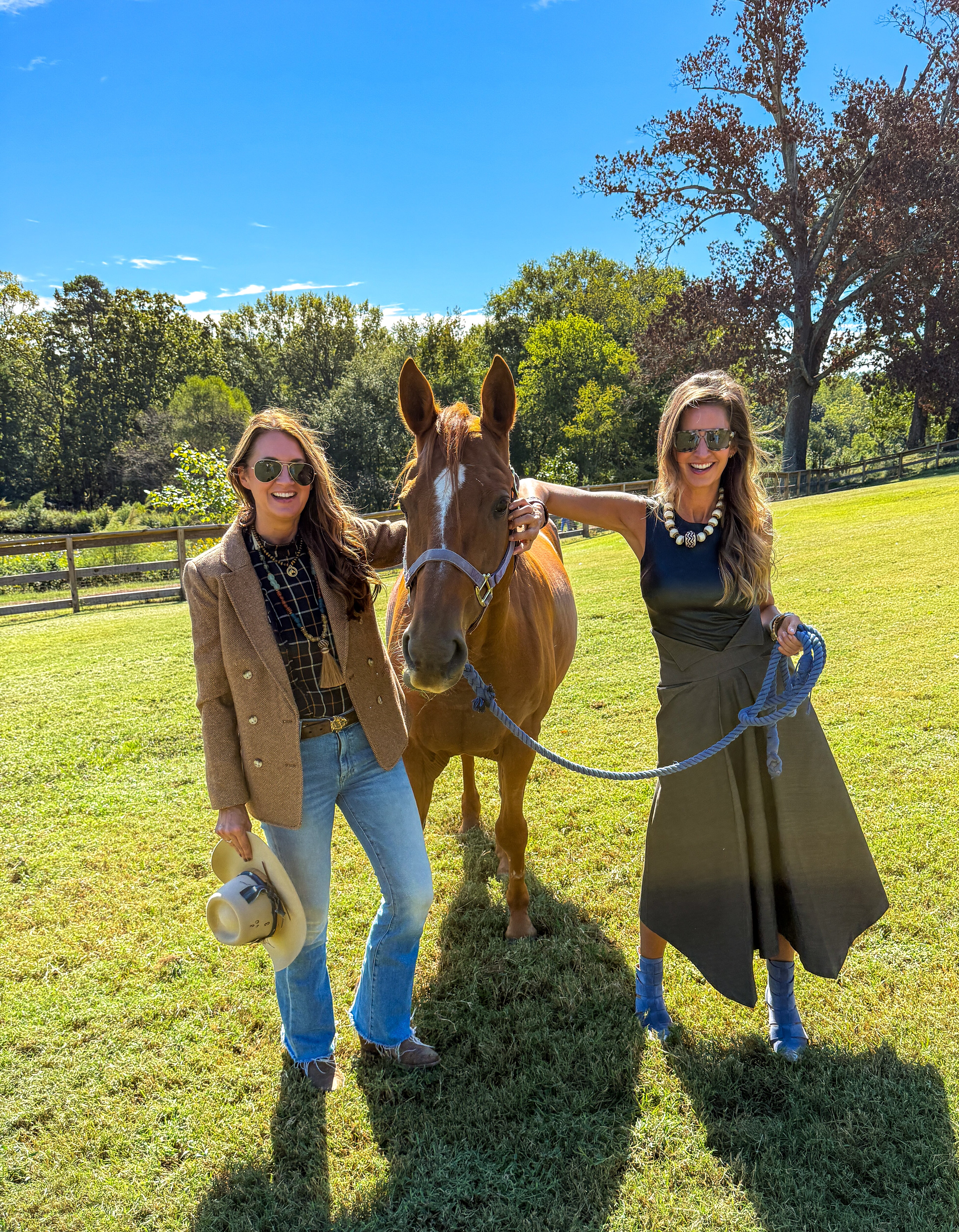 Slim Horse Hair Necklace | Brown Equestrian