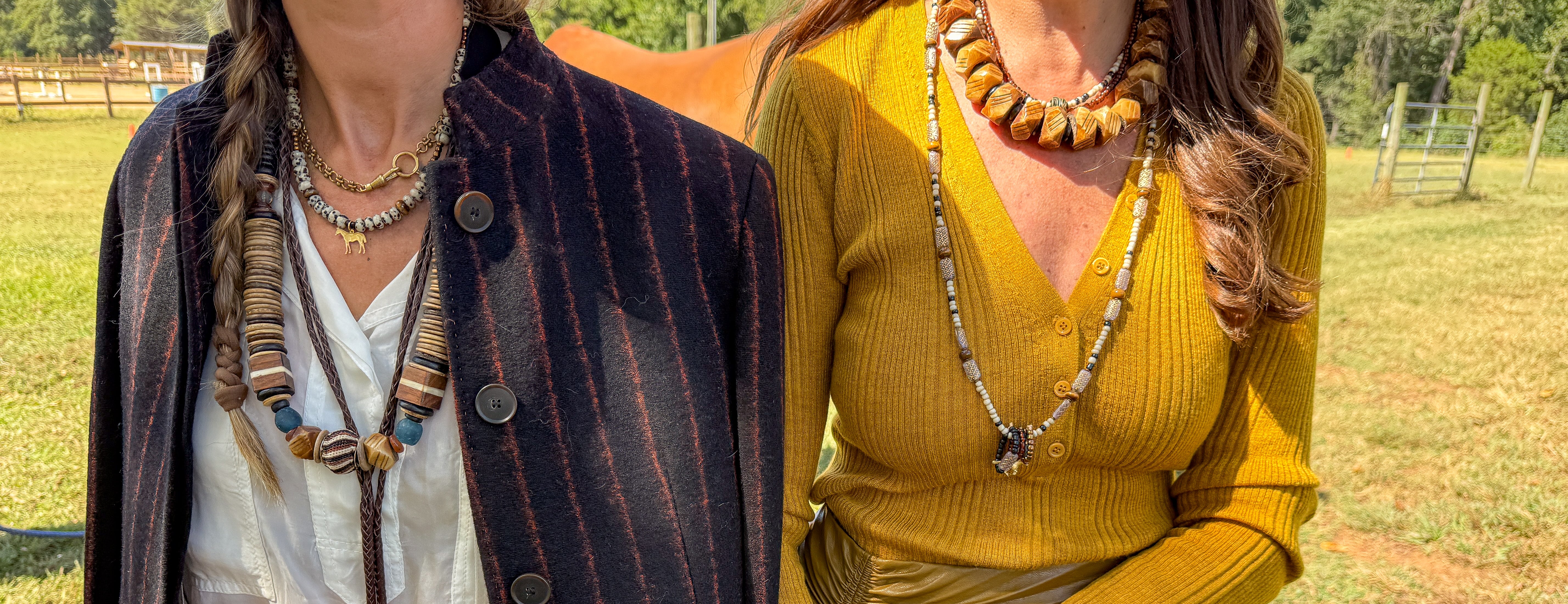 Stacked Classic Necklace | Equestrian