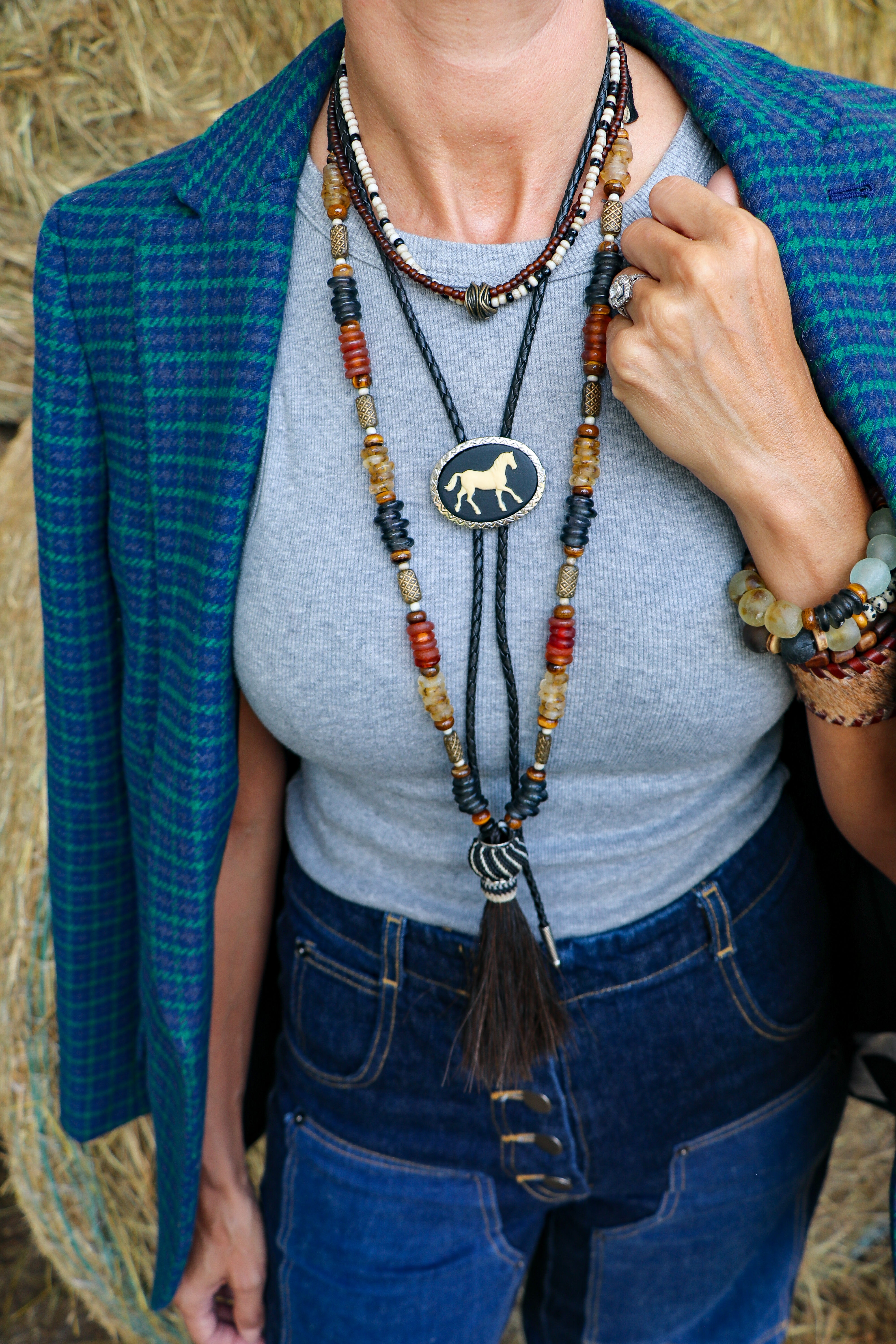 Seed Choker Necklace | Equestrian