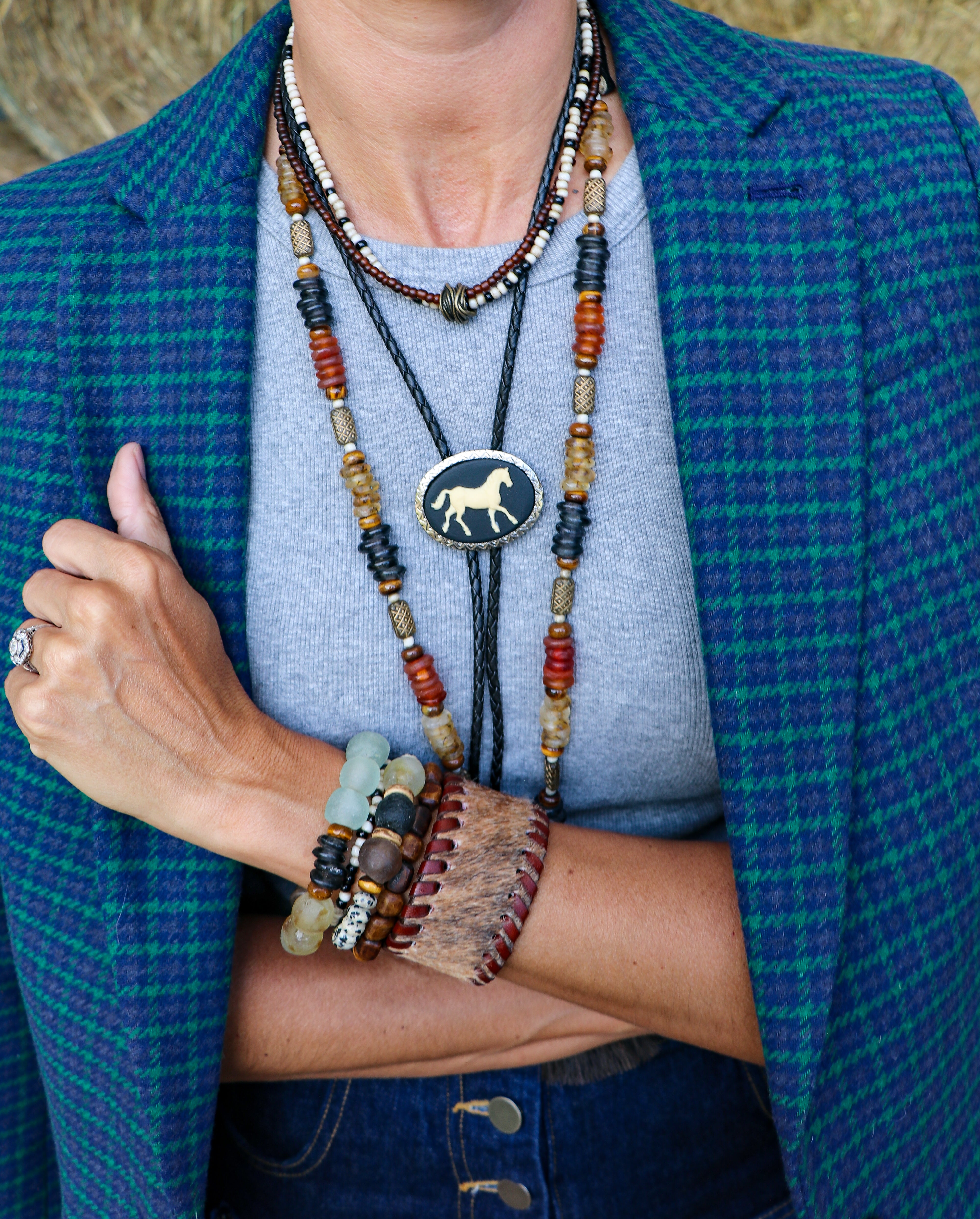 Tribal Stack Bracelet | Equestrian
