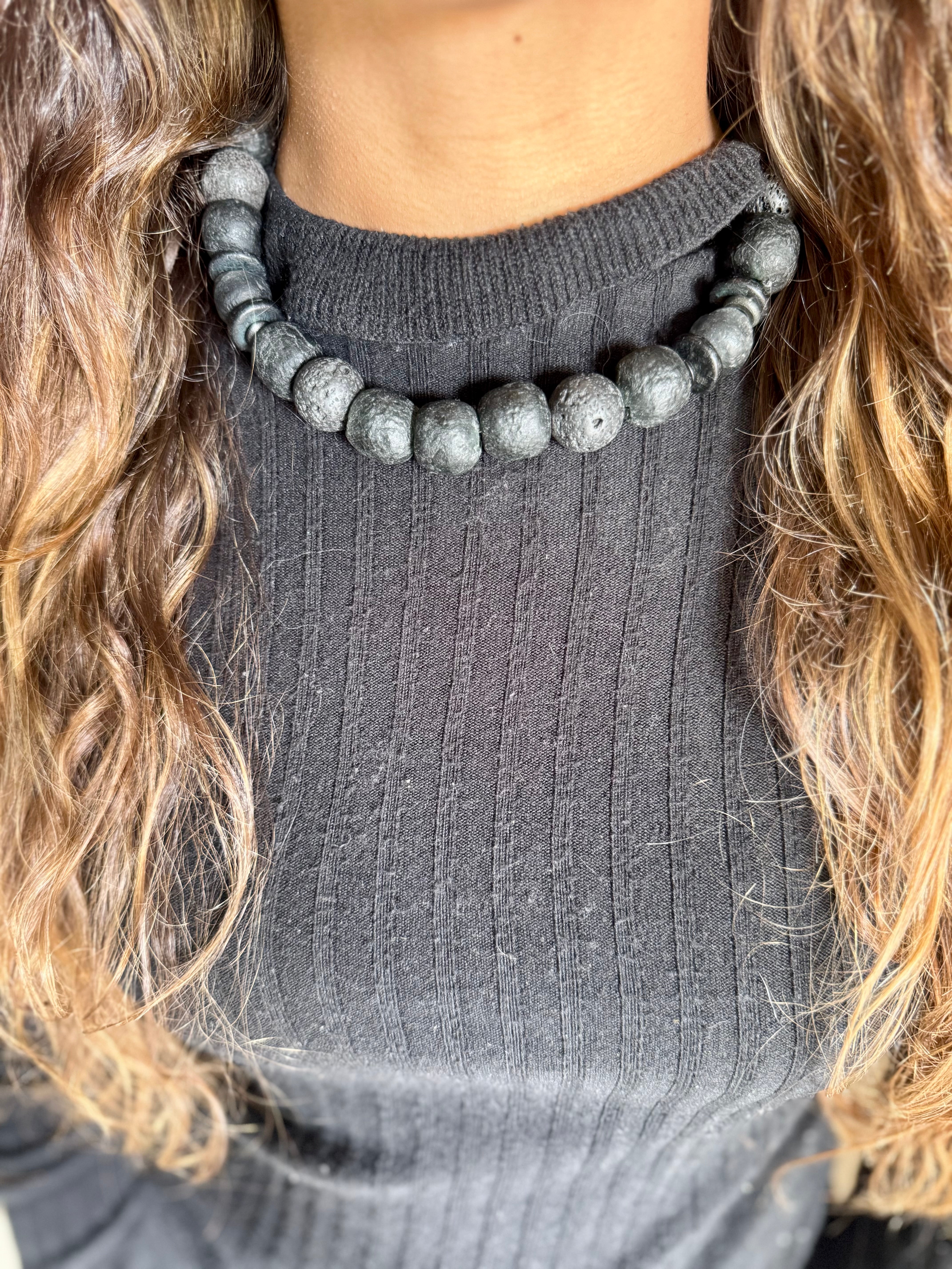 Classic Necklace | Glass Nightfall