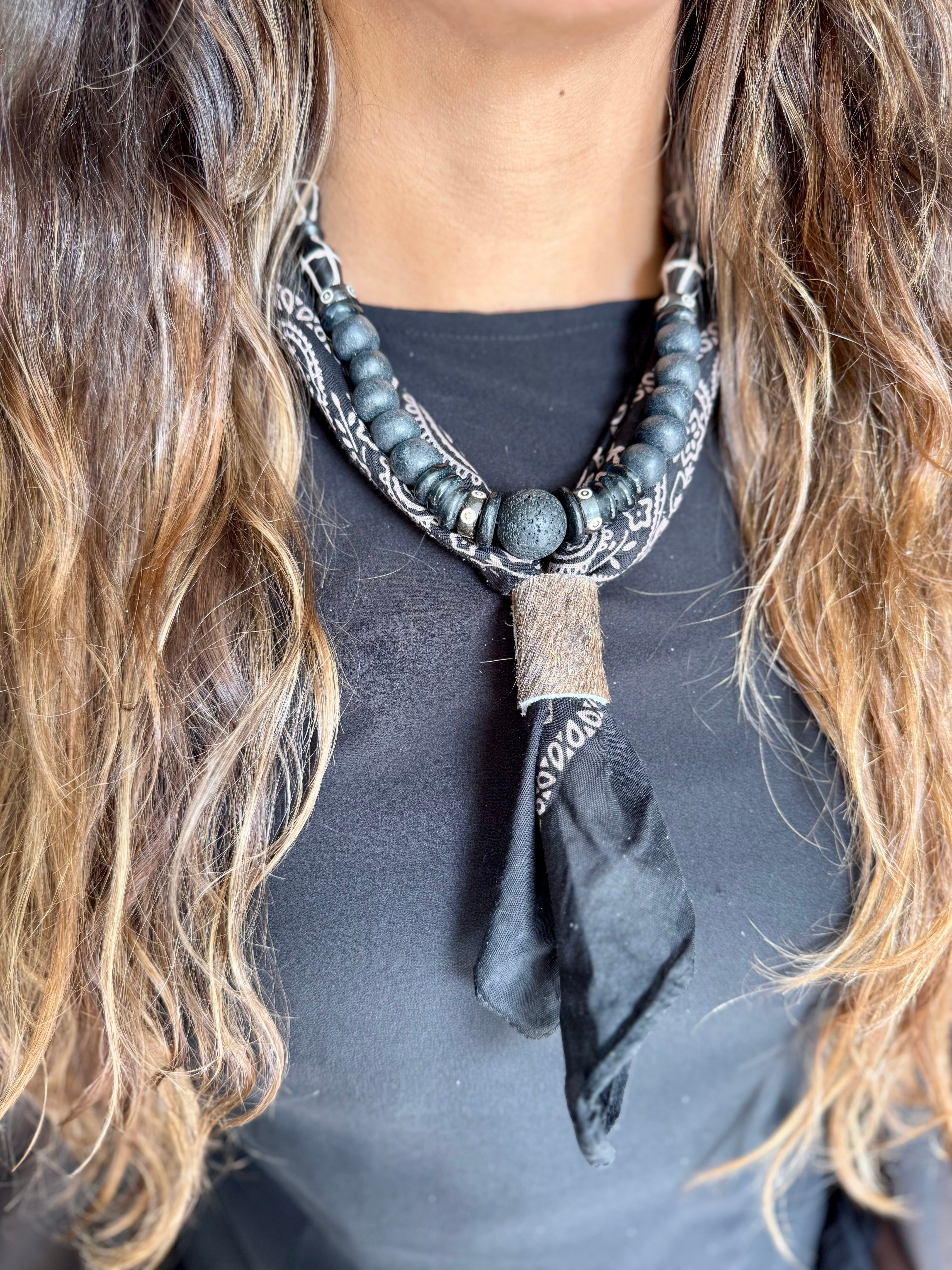 Bandana Necklace | Black | Edition 4
