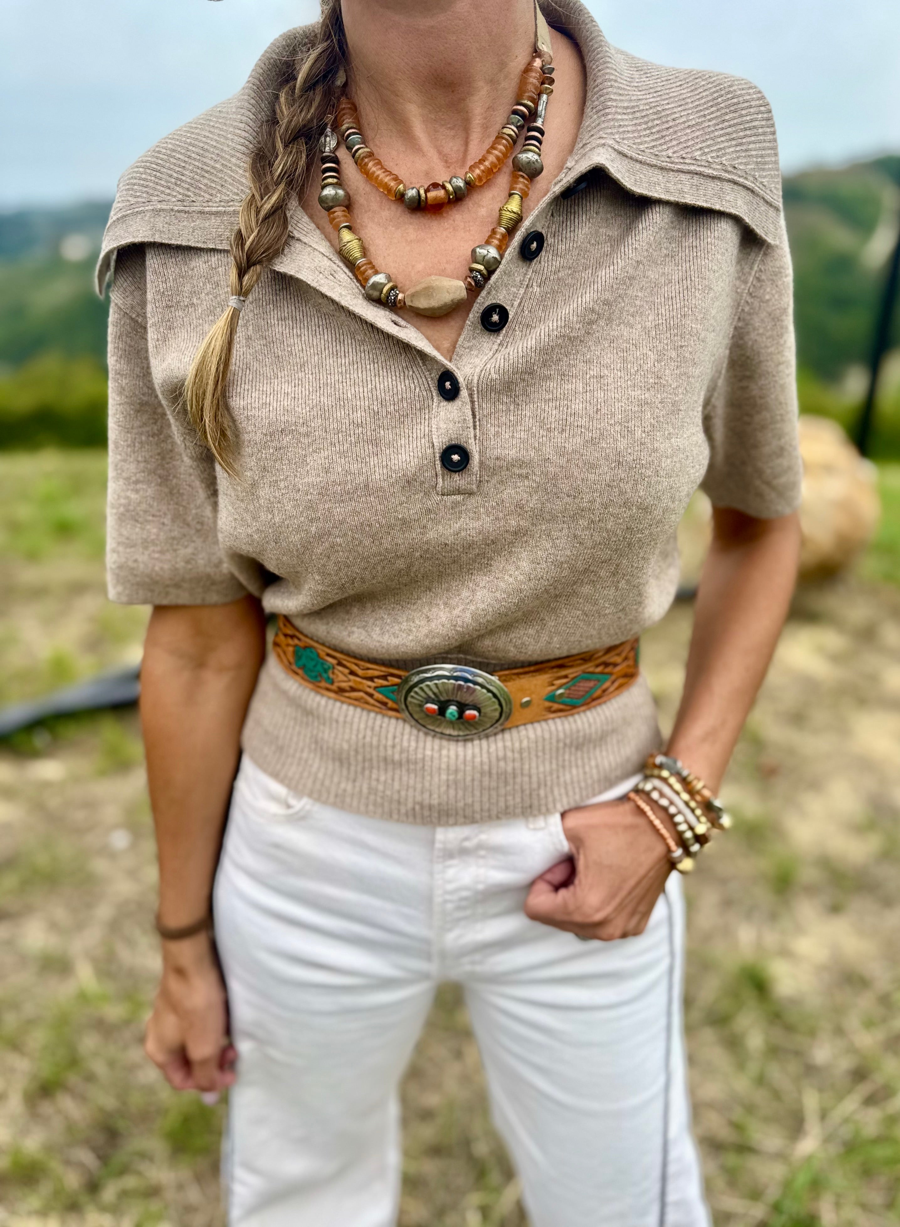 Slim Layered Classic Necklace | Tuscany