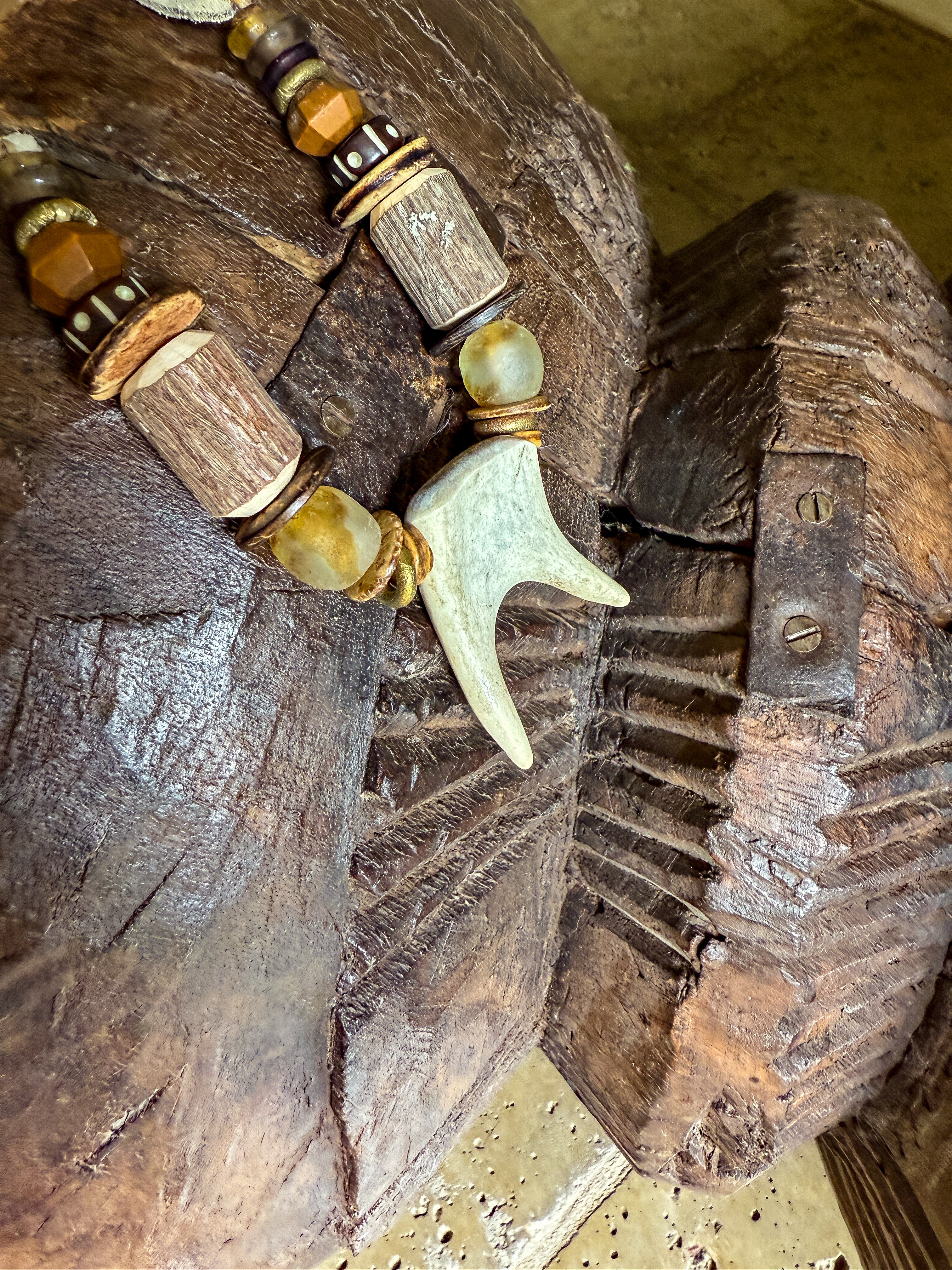 Slim Antler Necklace | Roots