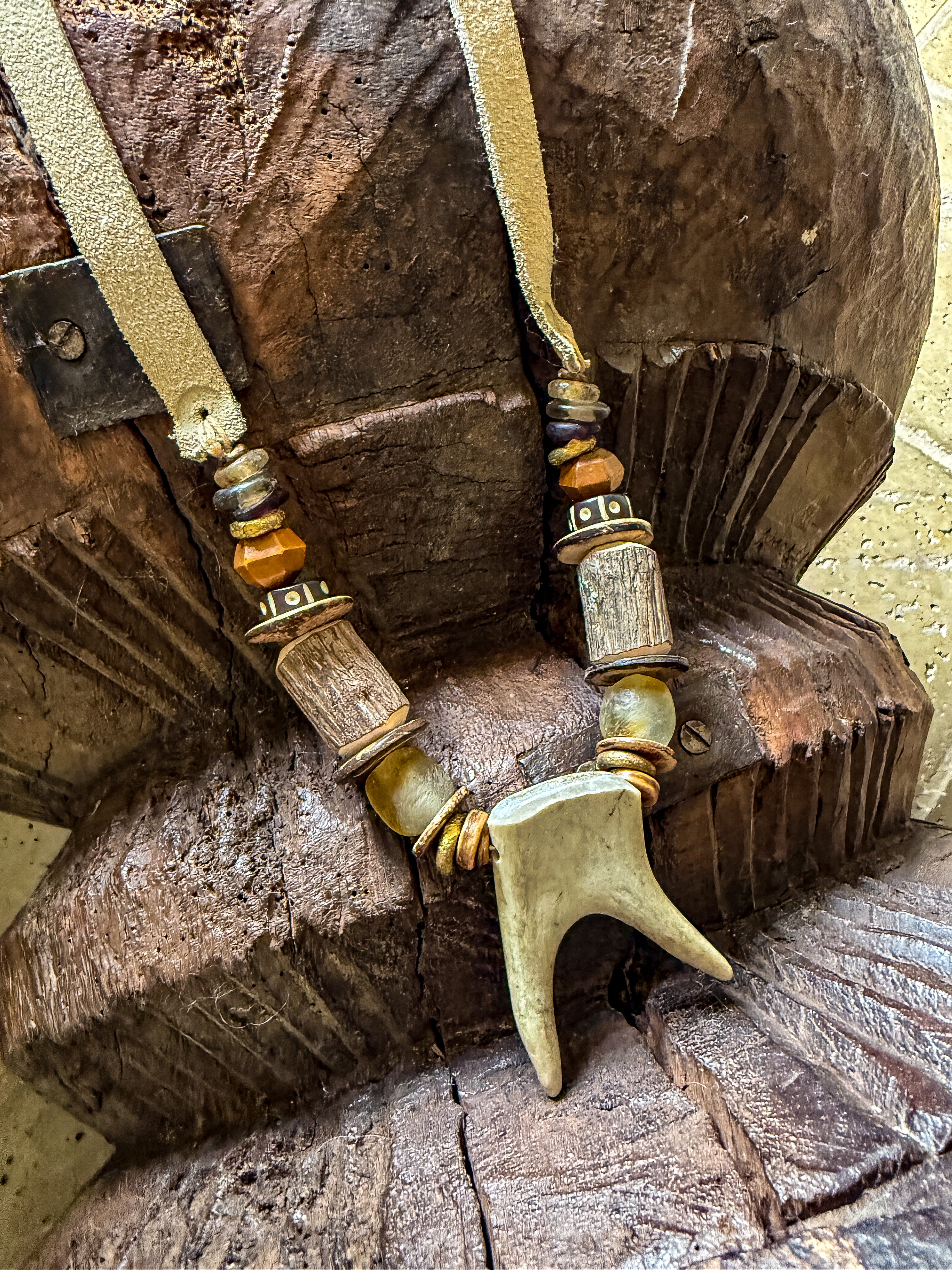 Slim Antler Necklace | Roots