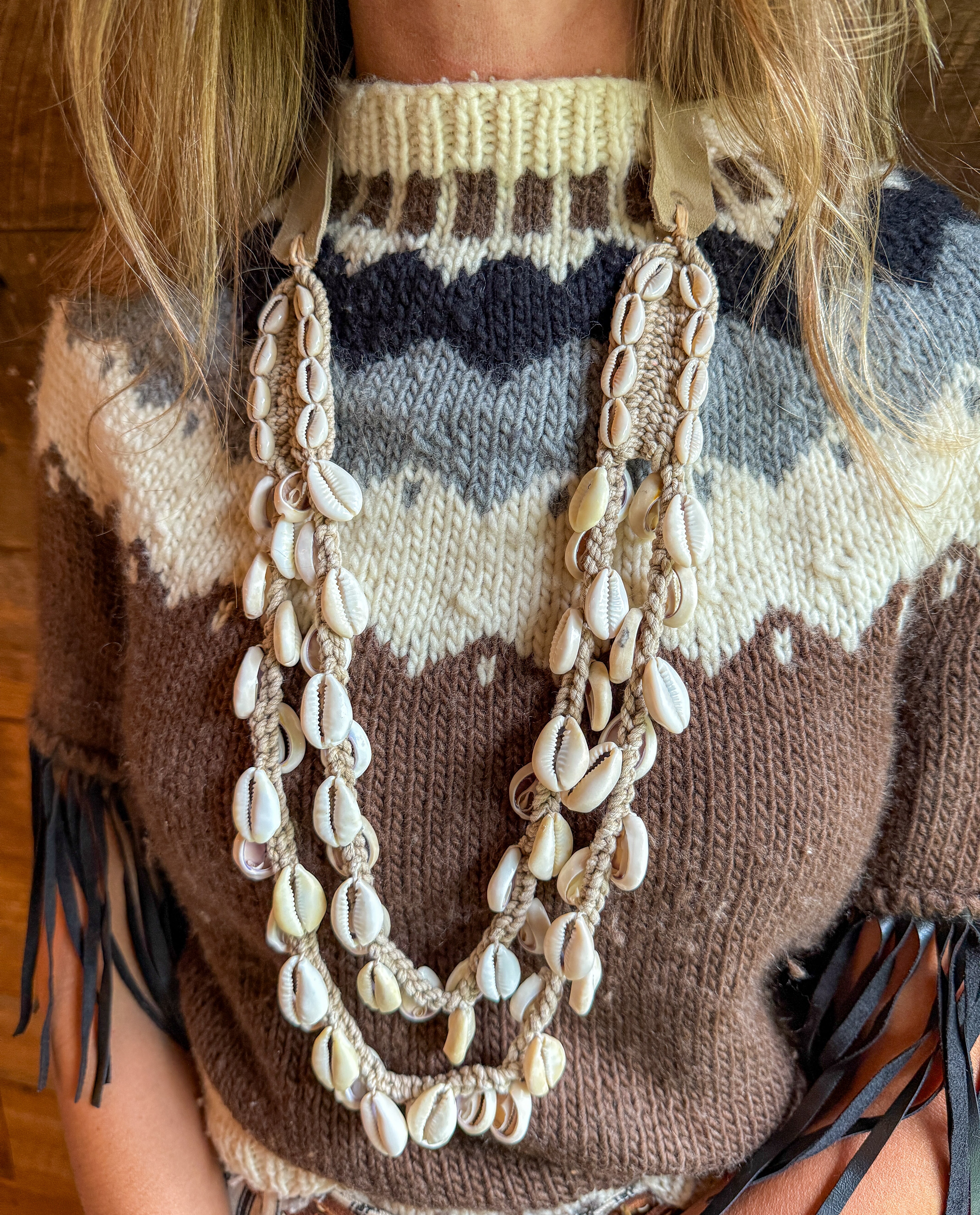 Cowrie Classic Necklace | Neutral
