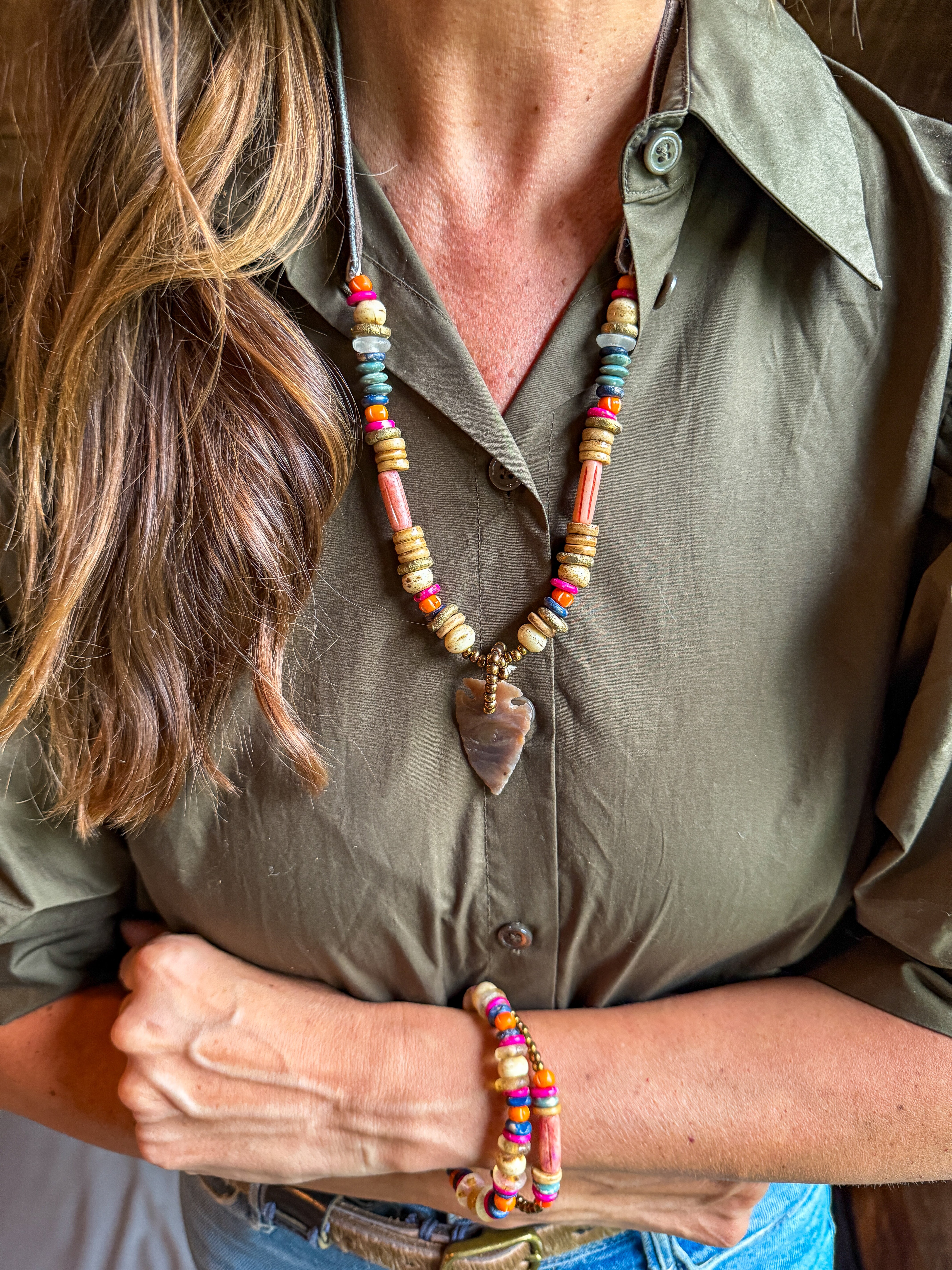 Slim Arrowhead Necklace | Canyon