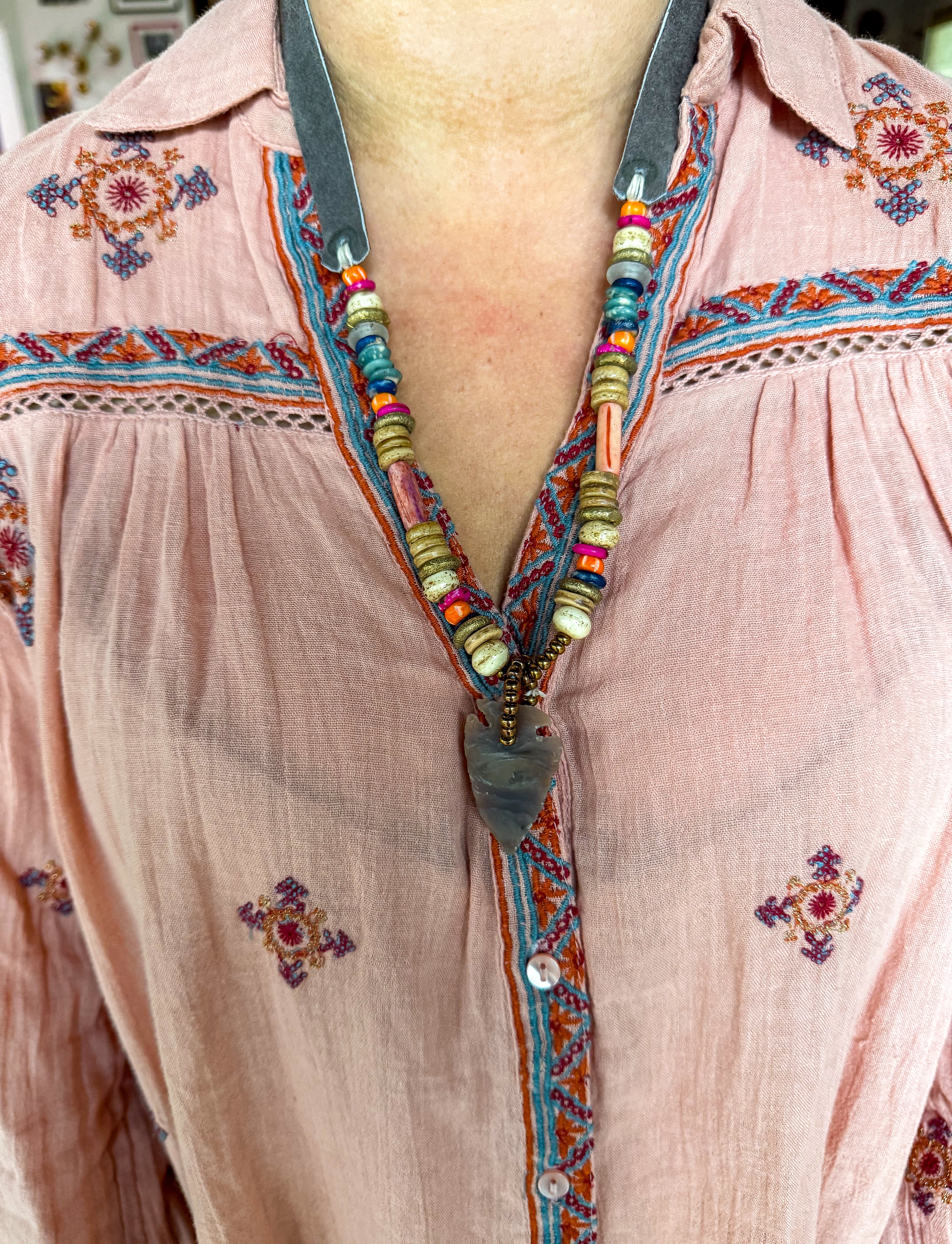 Slim Arrowhead Necklace | Canyon