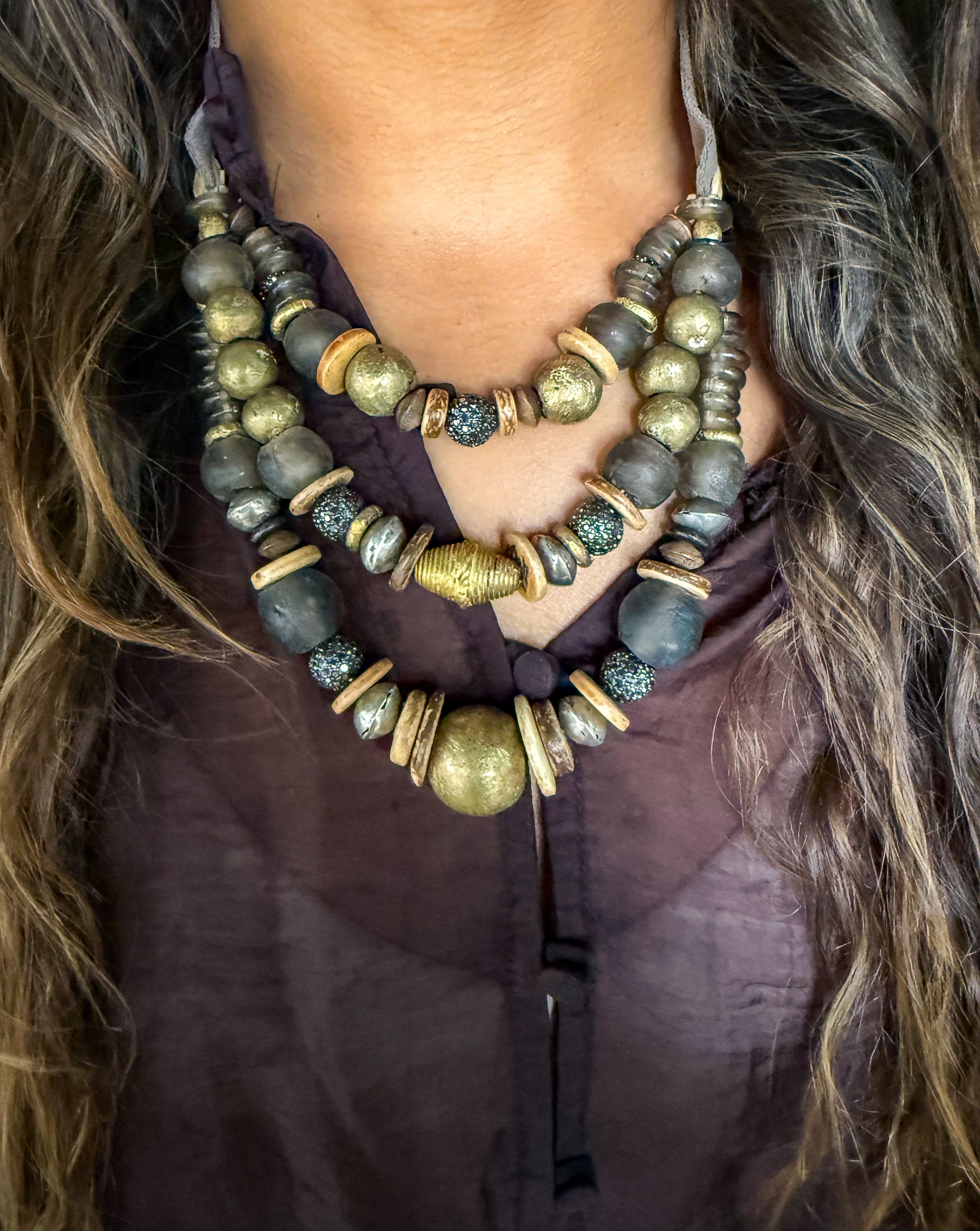 Layered Classic Necklace | Pavé