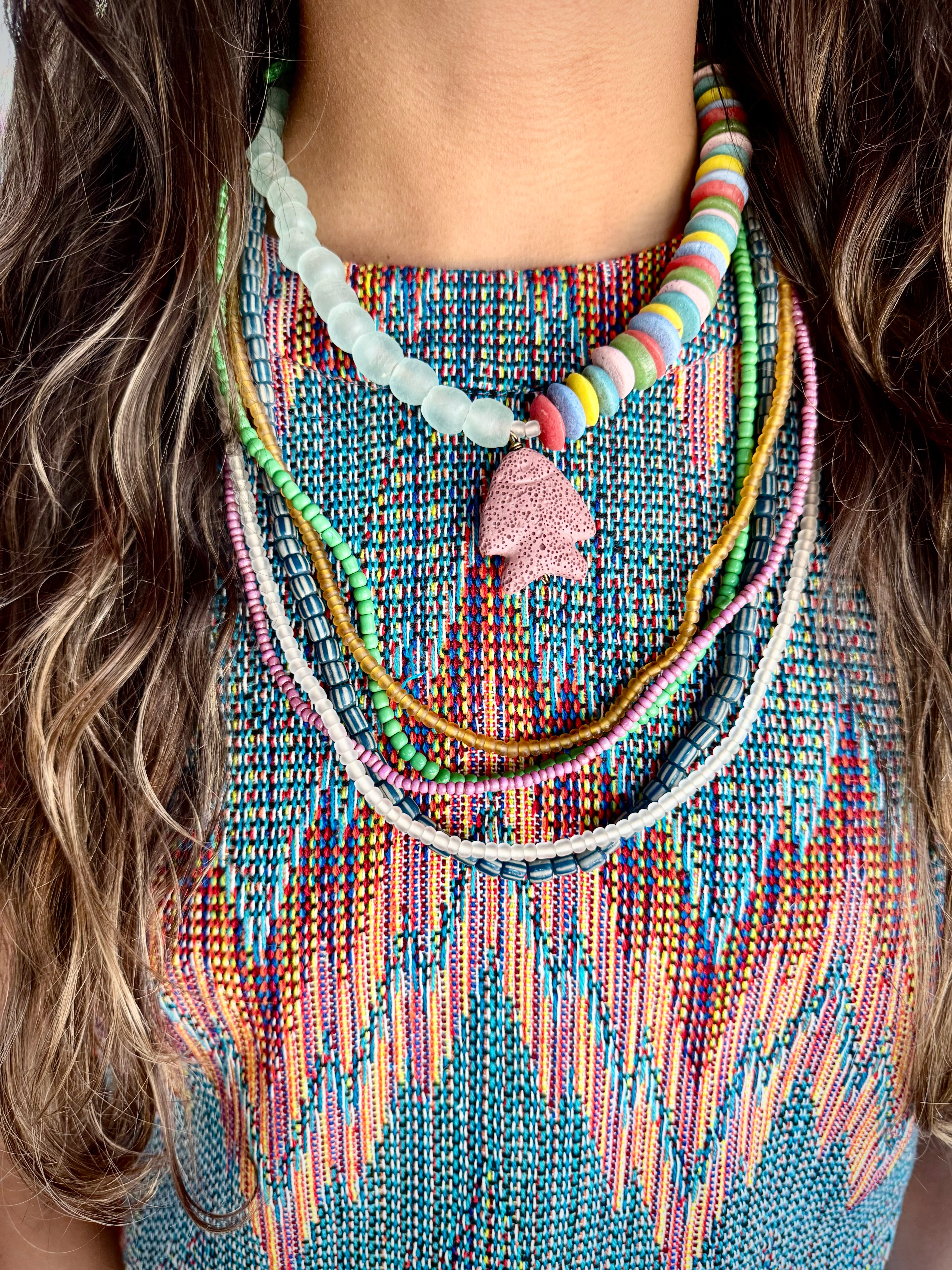 Classic Fish Necklace | Capri