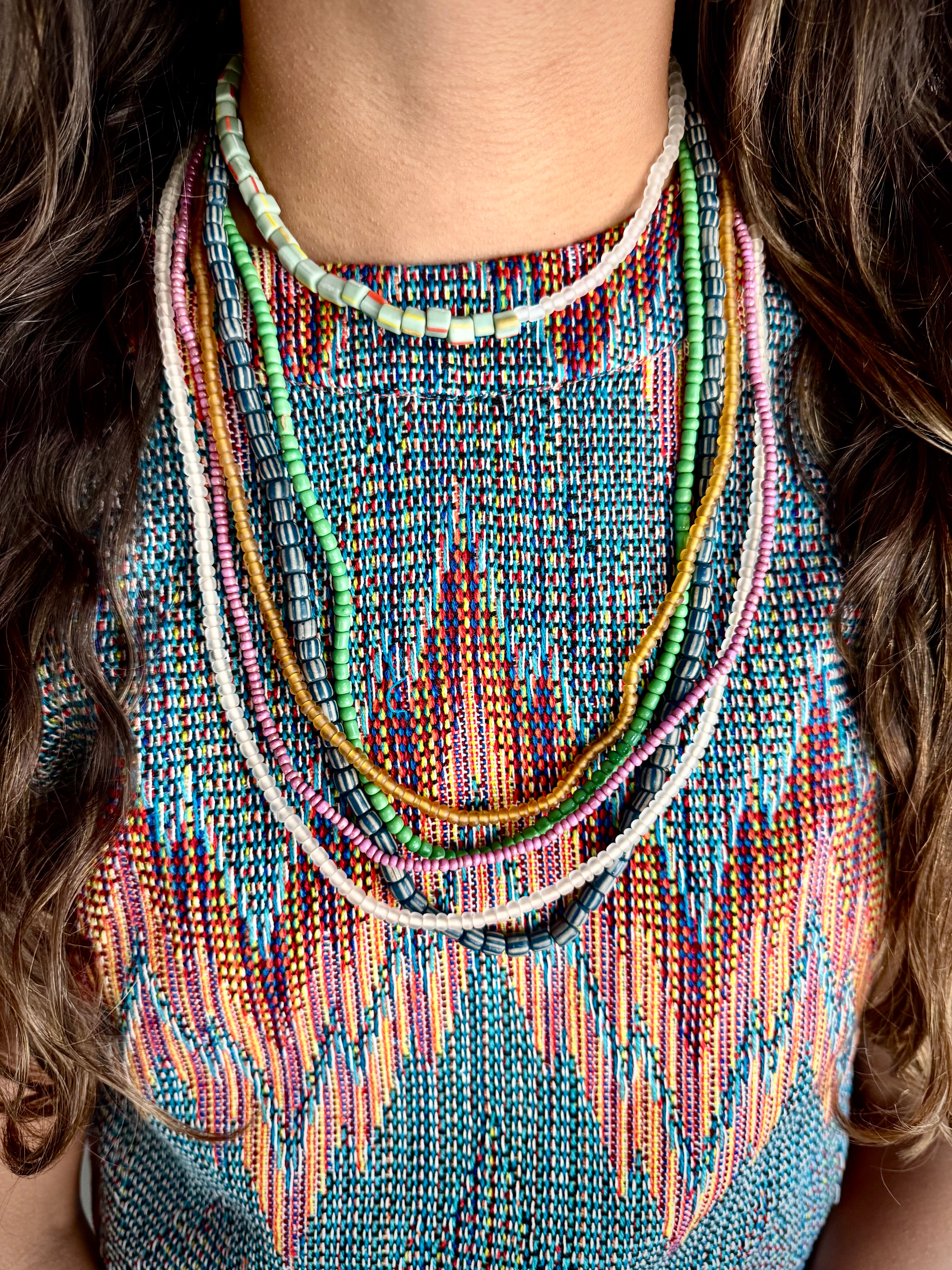 Seed Necklace | Capri