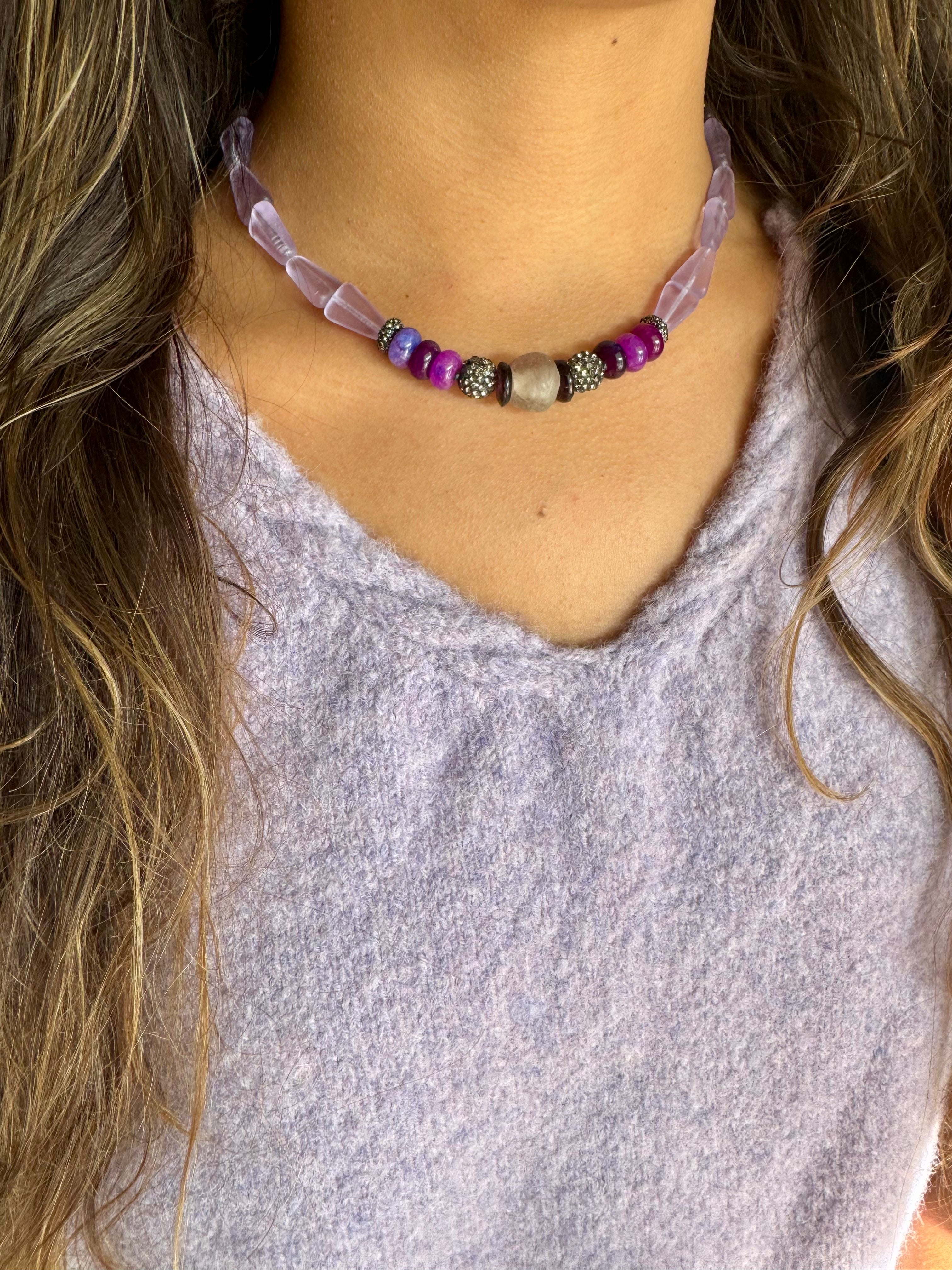 Classic Necklace | Lilac