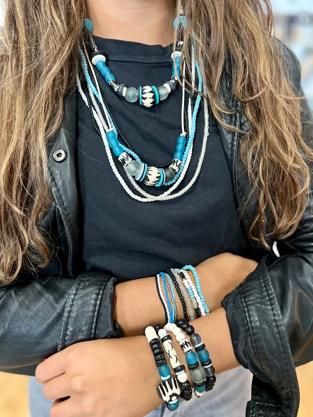 Trio Stack Bracelet Set | CFC + Panther Pride