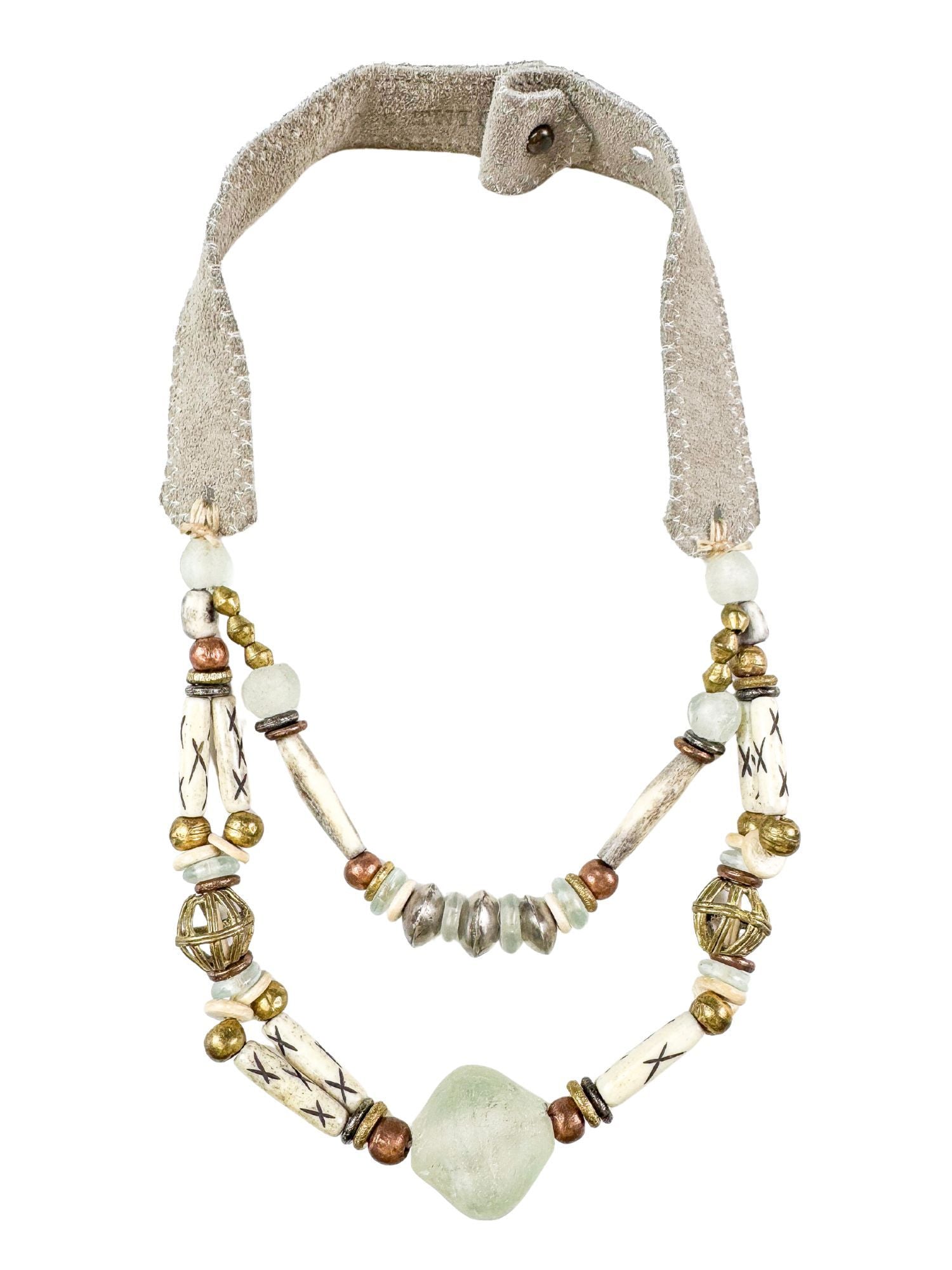 Layered Classic Necklace | Mixed Metal | Final Sale