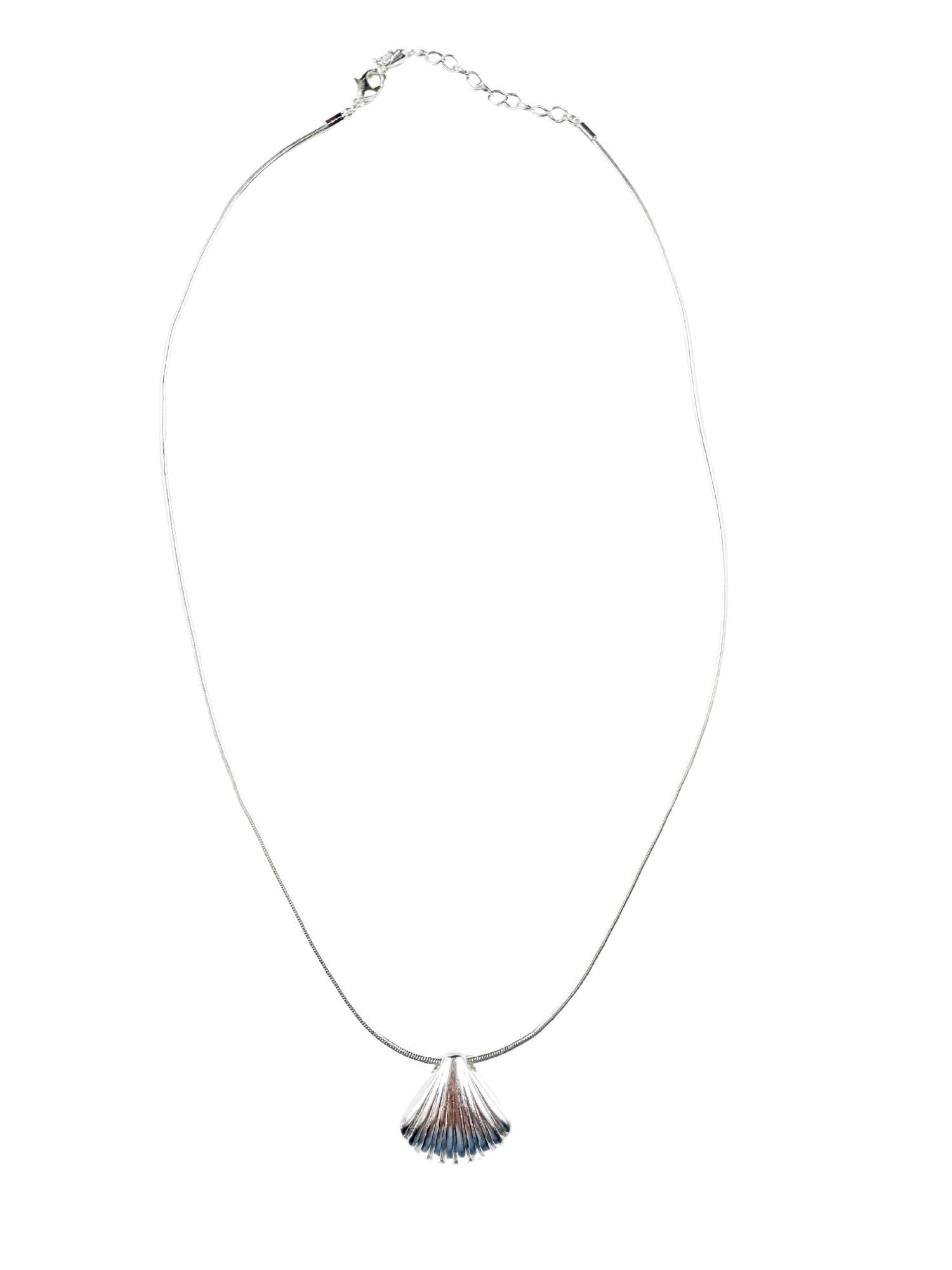 Shell Charm Necklace | Silver | Final Sale