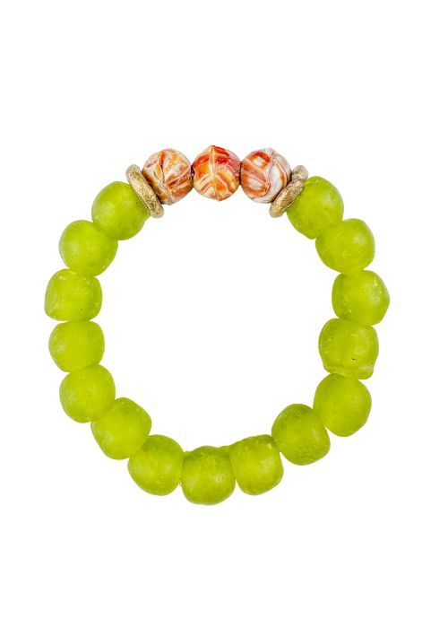 Intricate Stack Bracelet | Olive