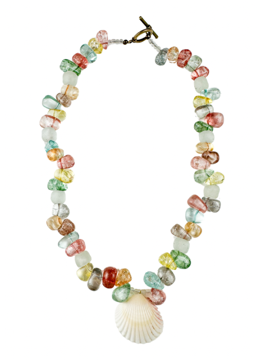 Classic Shell Necklace | Pastel