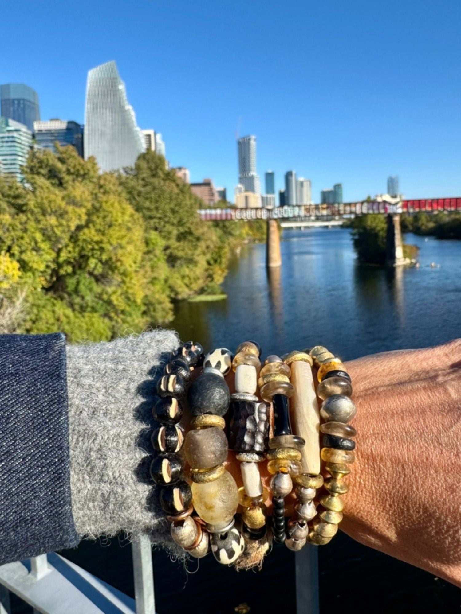 Duo Bracelet Set | Slate