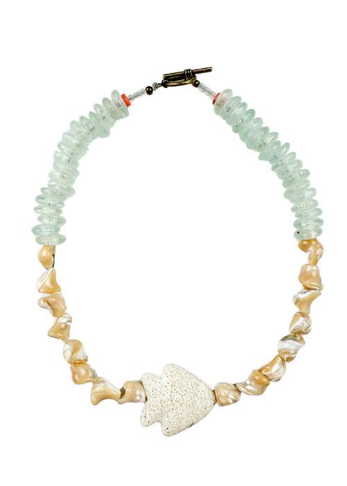 Tribal Classic Necklace | Neutral Fish