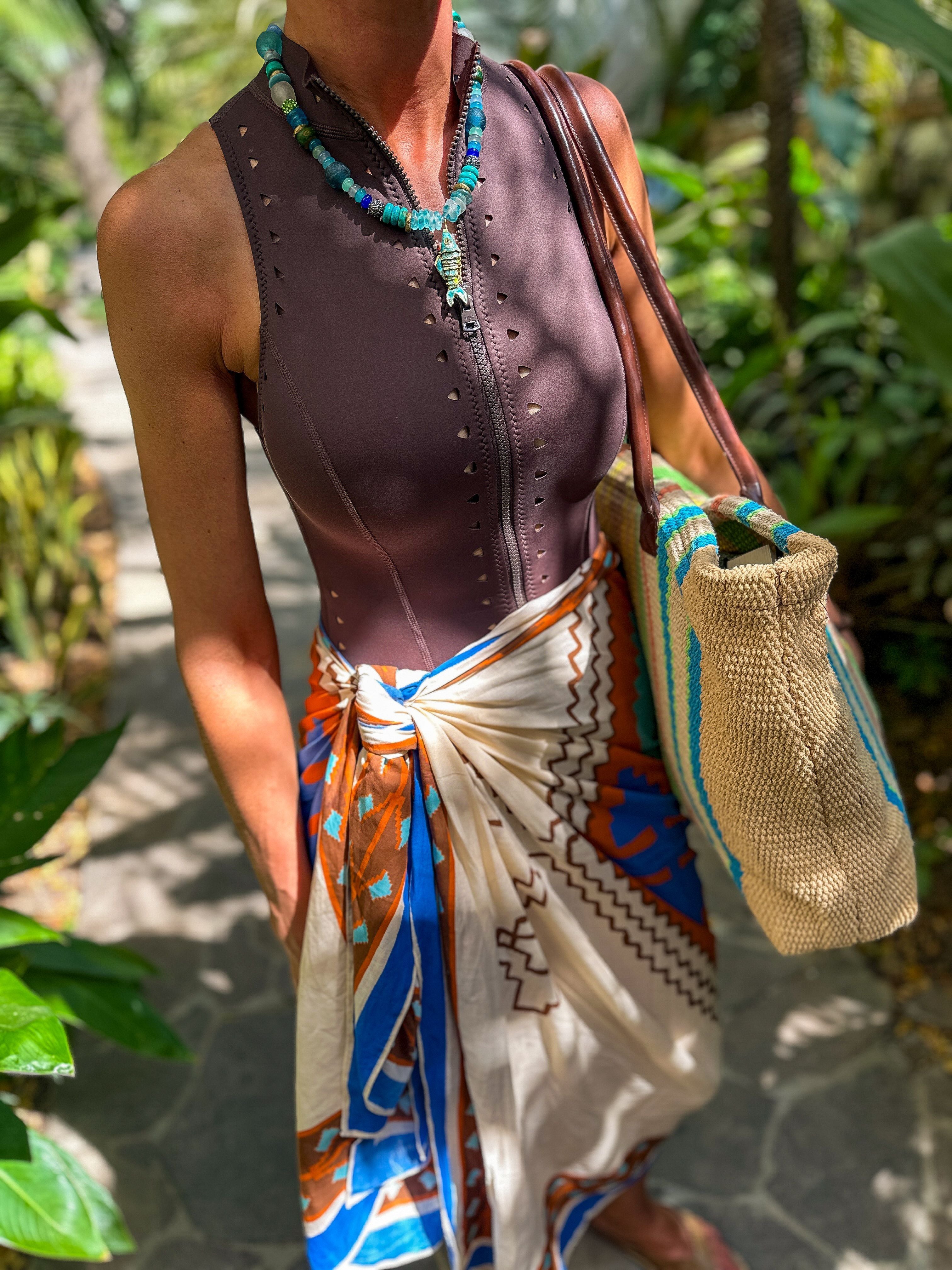 Tribal Fish Necklace | Azul