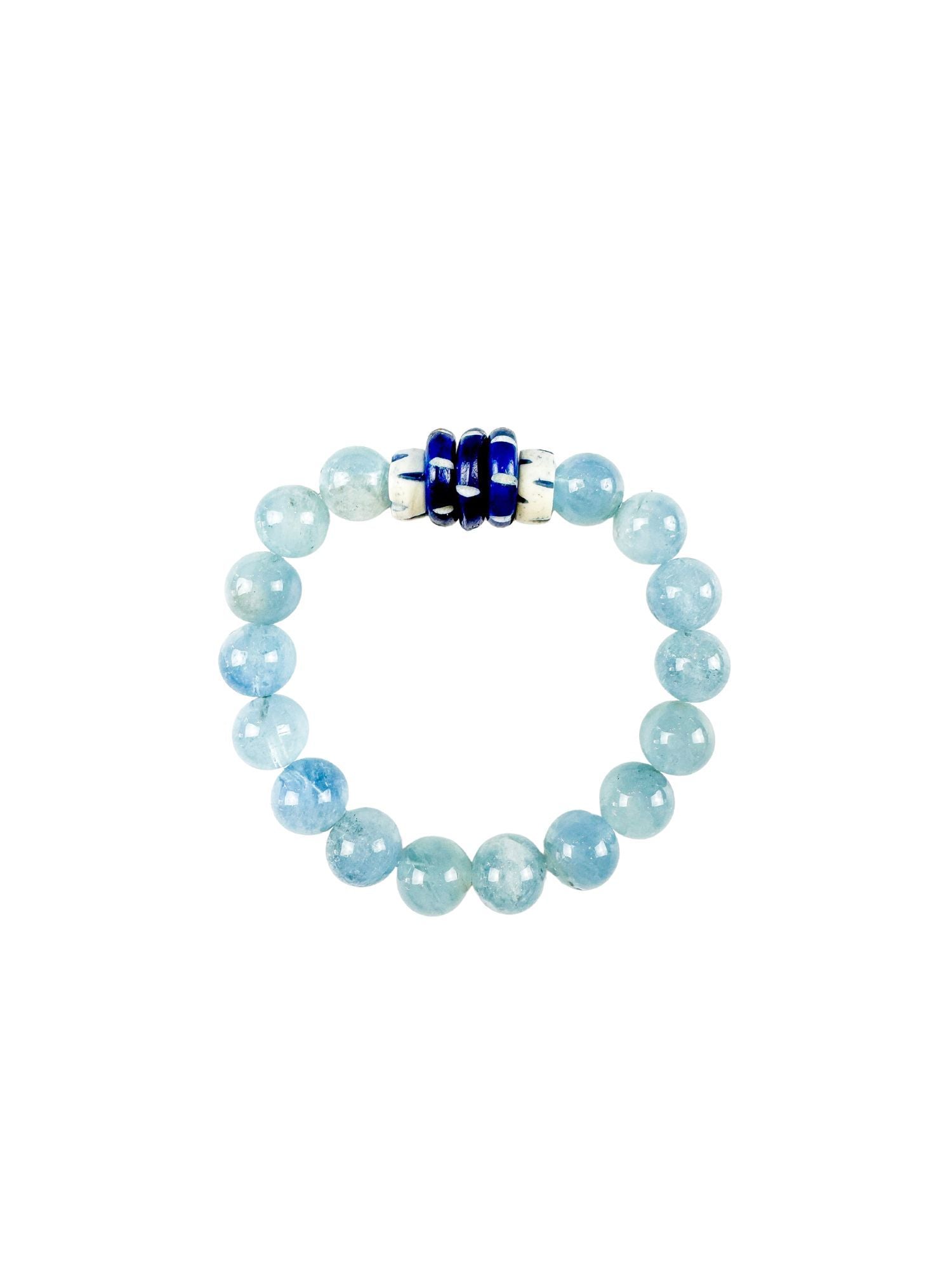 Tribal Stack Bracelet | Light Denim