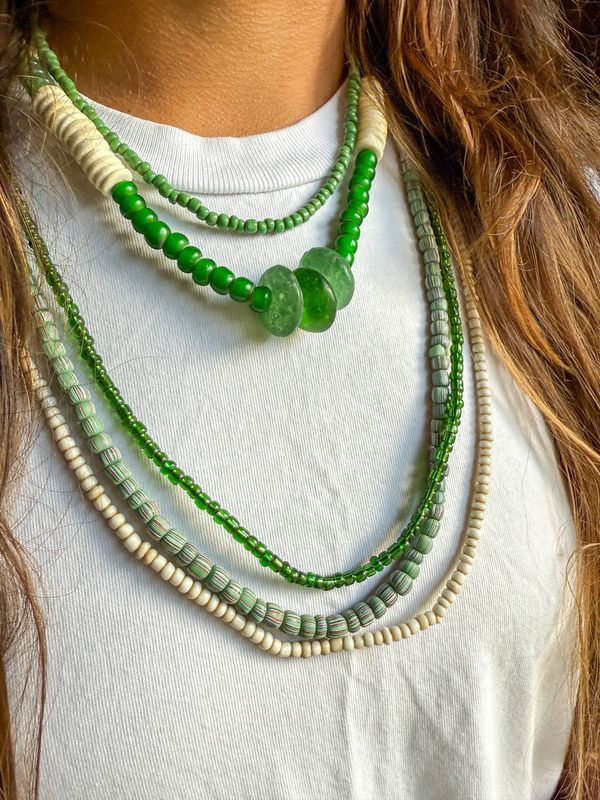 Seed Classic Necklace | Green
